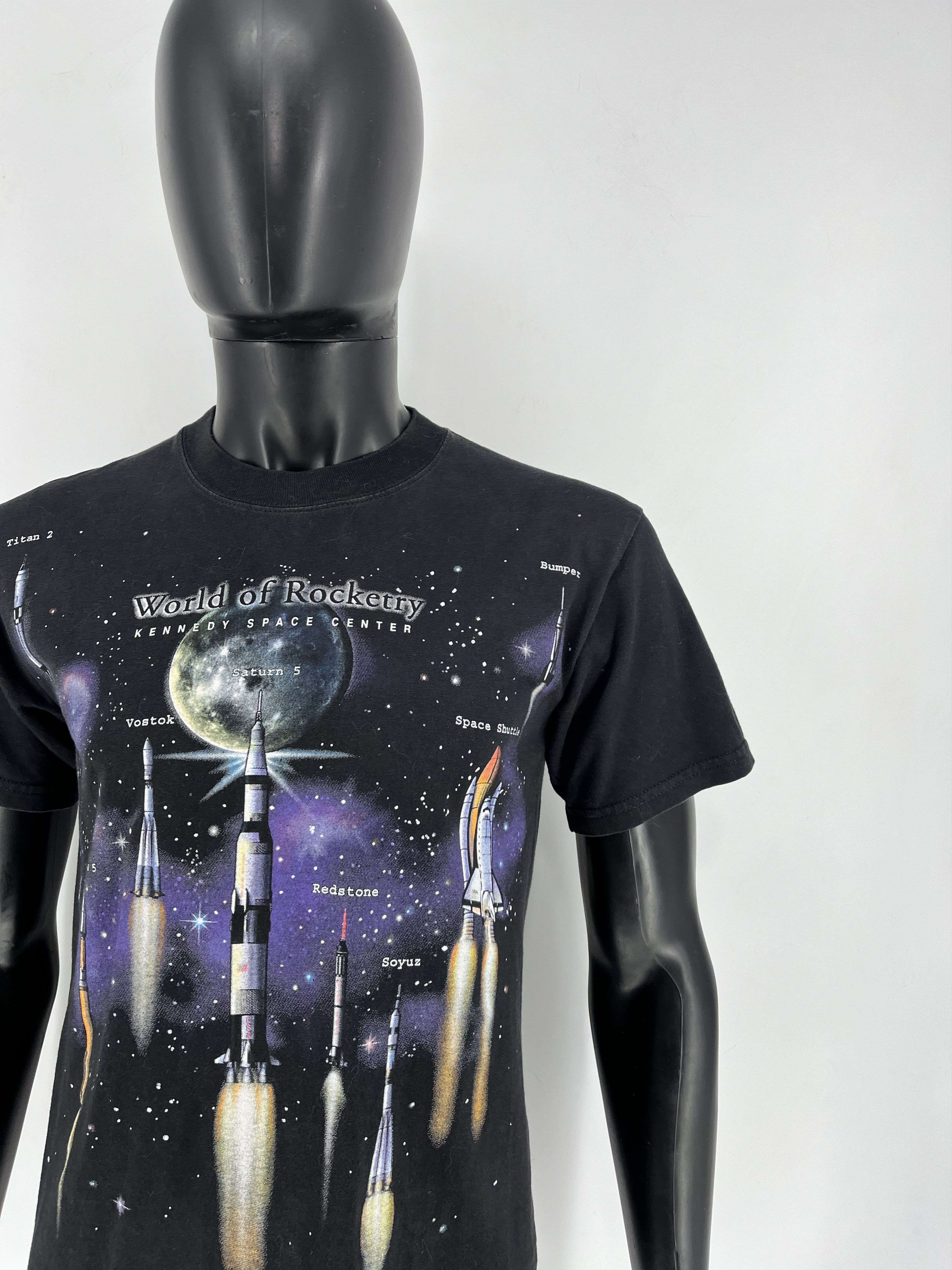 Vintage Vintage Art Unlimited NASA Space World of Rocketry Size US S / EU 44-46 / 1 - 7 Thumbnail