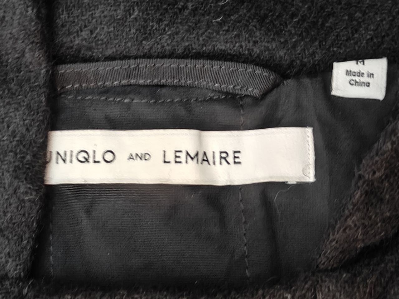 Lemaire × Uniqlo Uniqlo Lemaire Wool JAcket Size US M / EU 48-50 / 2 - 3 Thumbnail