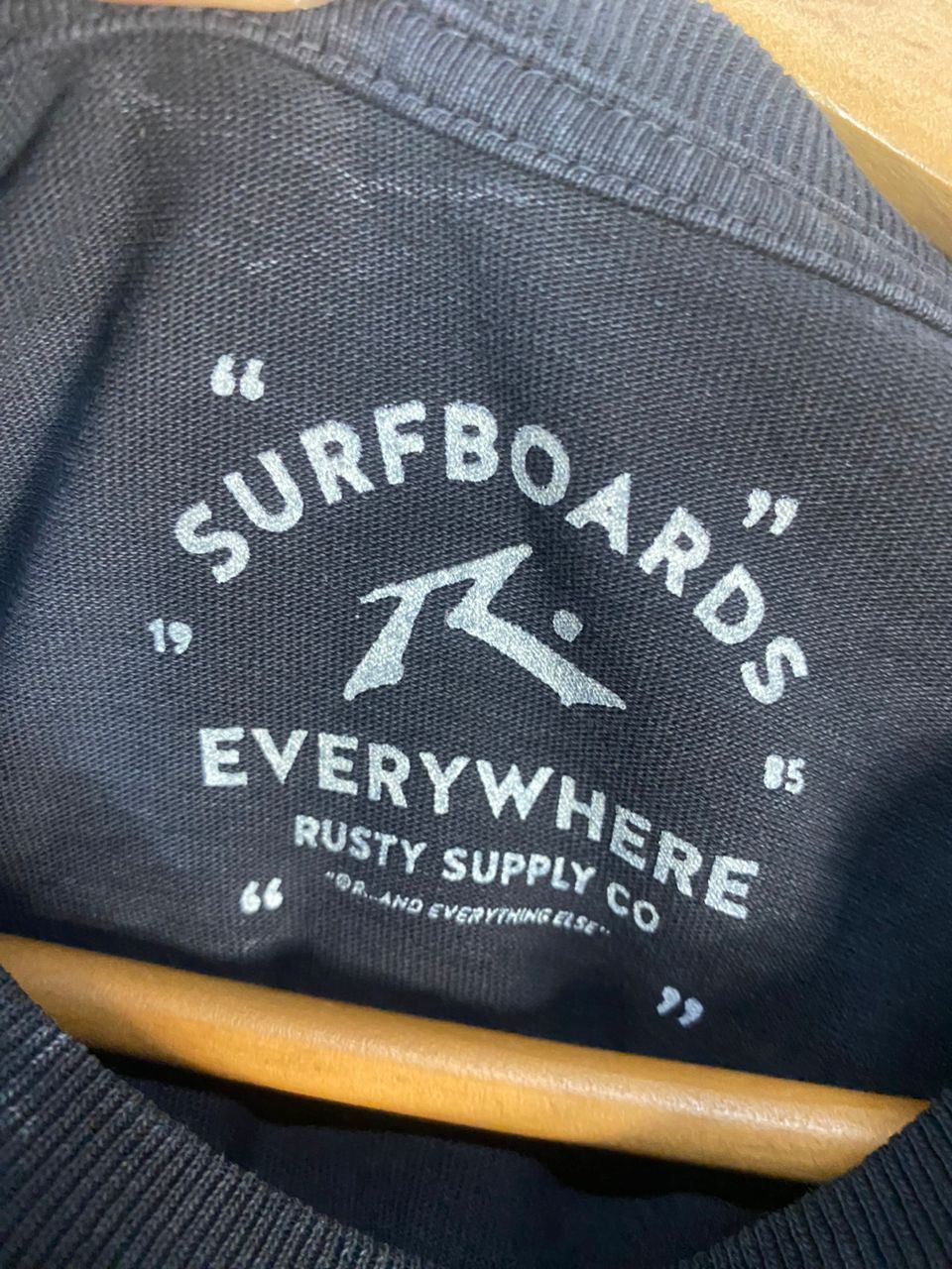 Rusty Rusty surfboard printed tshirt Size US XS / EU 42 / 0 - 5 Thumbnail