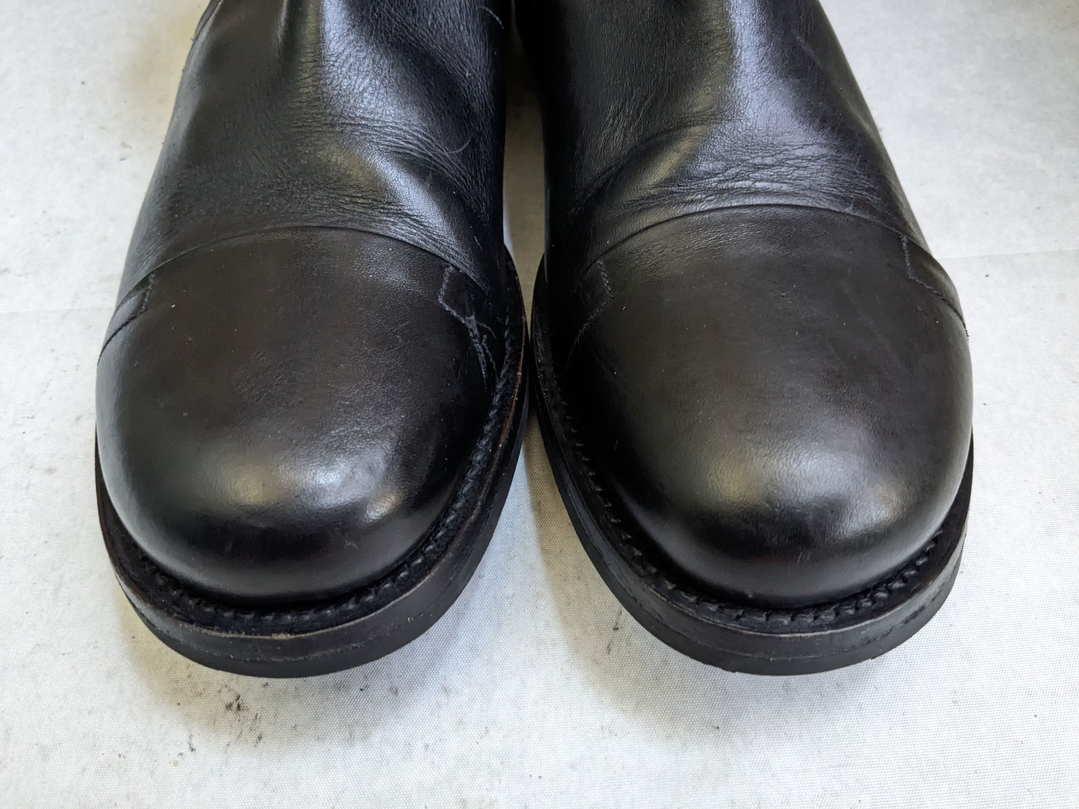 Prada Prada Jodhpur Boots Black 12 Leather Buckle Strap Size US 12 / EU 45 - 5 Thumbnail