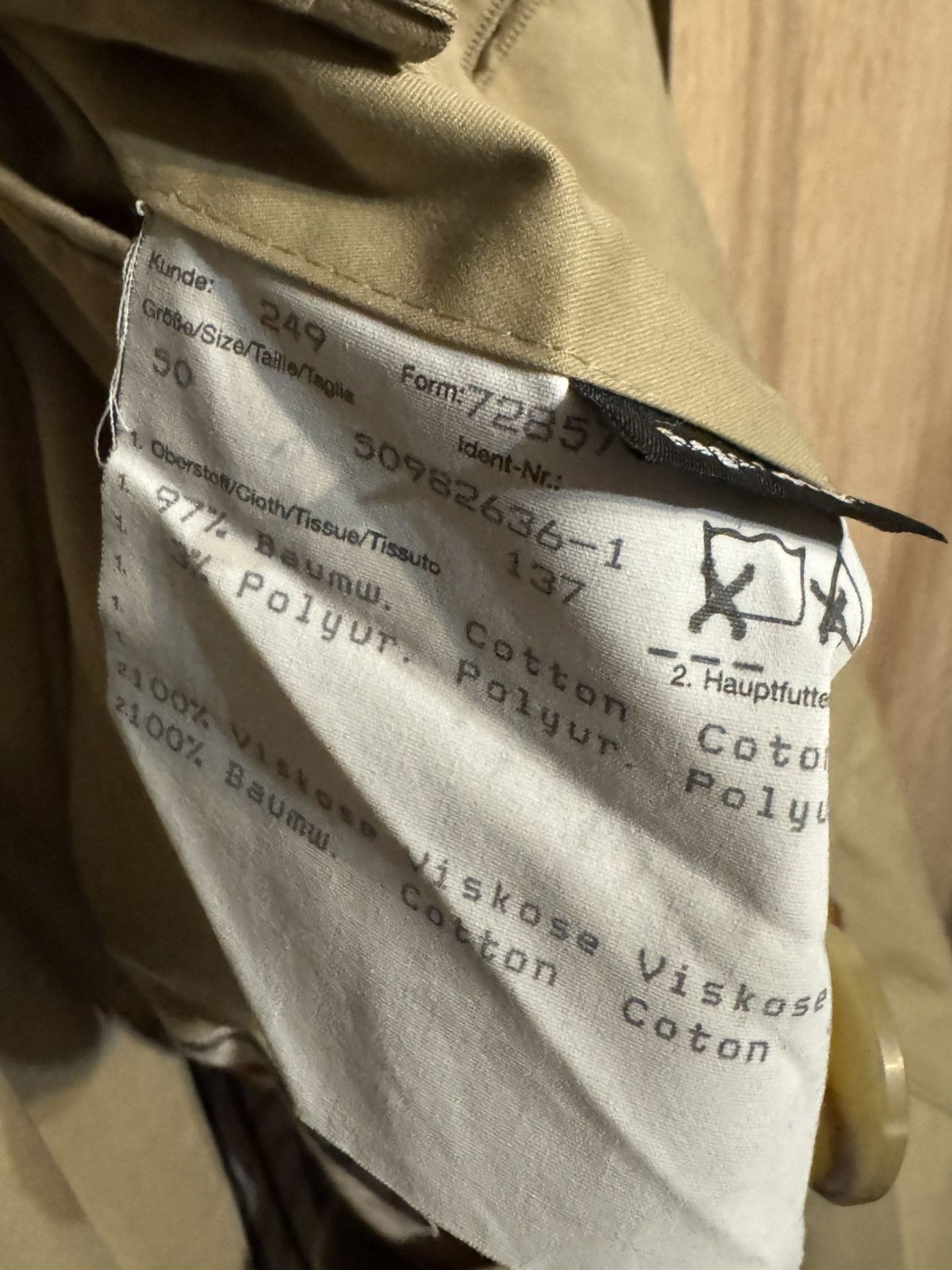 DAKS Daks england trench archive avabt garde jacket Size US M / EU 48-50 / 2 - 4 Thumbnail