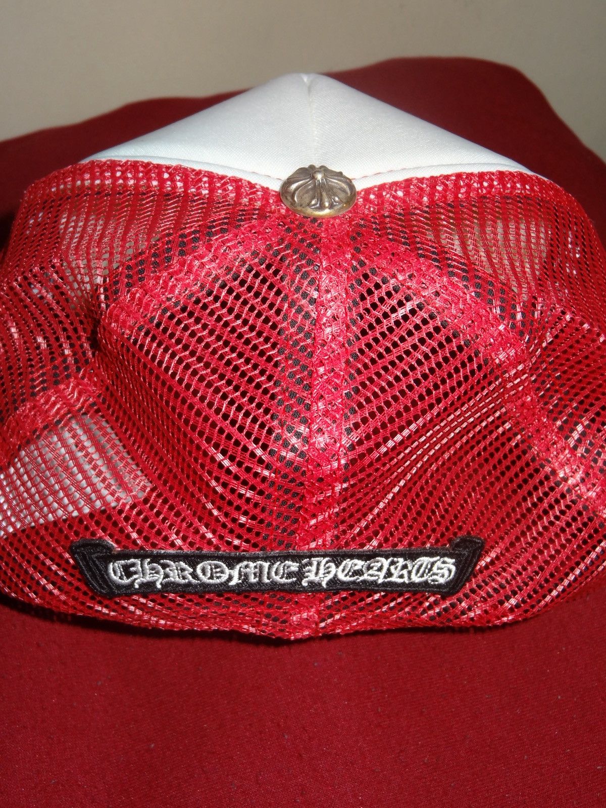 Chrome Hearts Red Trucker