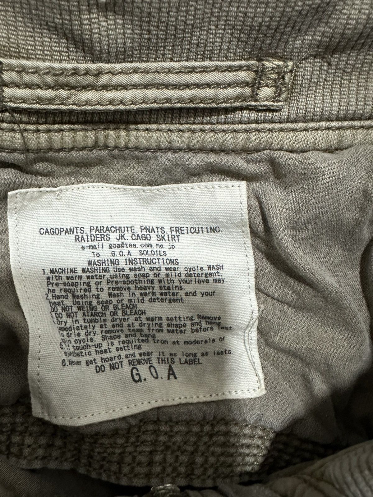Japanese Brand G.O.A Bono Jacket Less Sleeve Design LGB If six was Nine Size US S / EU 44-46 / 1 - 3 Thumbnail