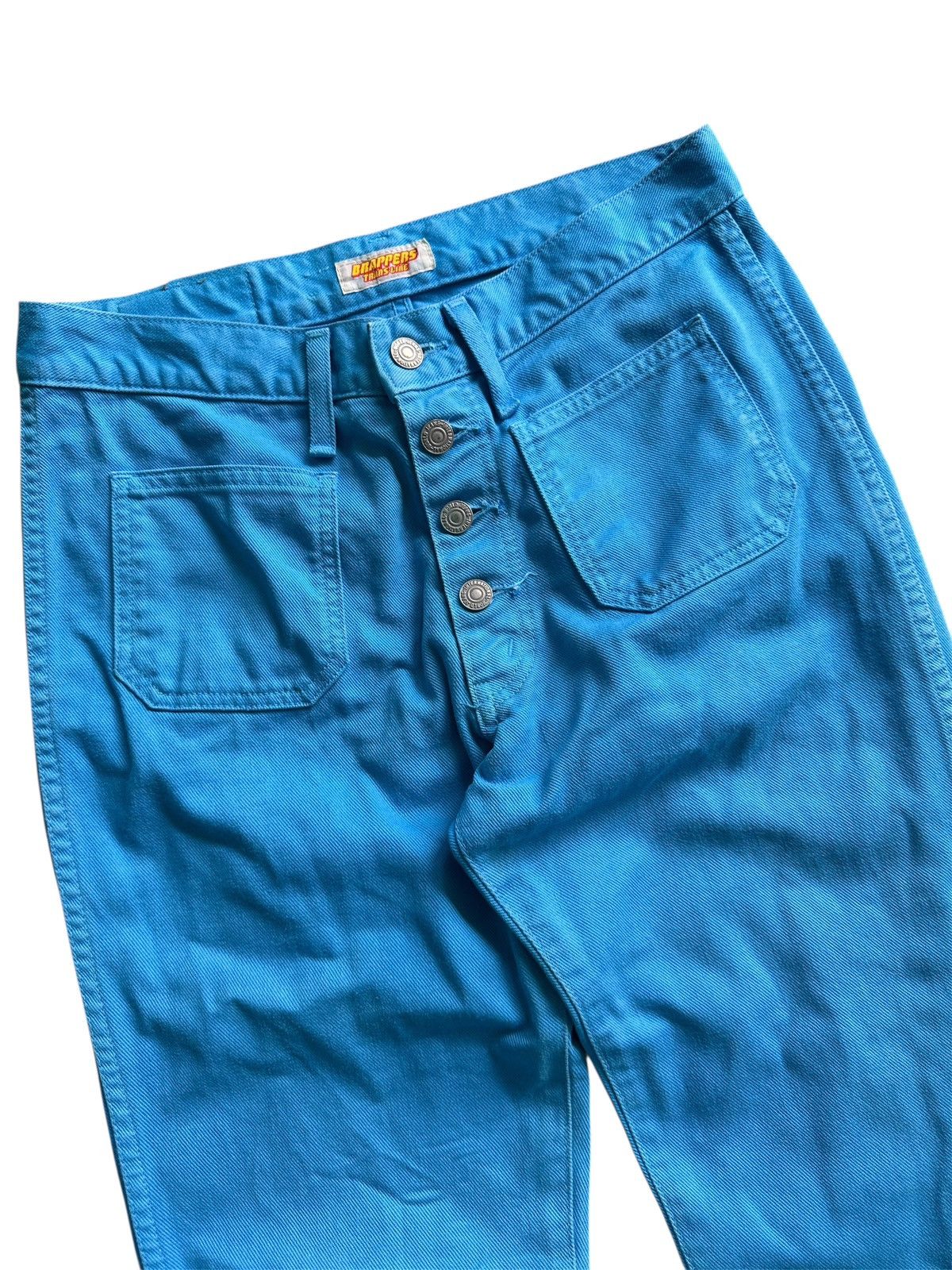 Vintage Vintage Japan Brappers Flared Pants Size US 30 / EU 46 - 3 Thumbnail