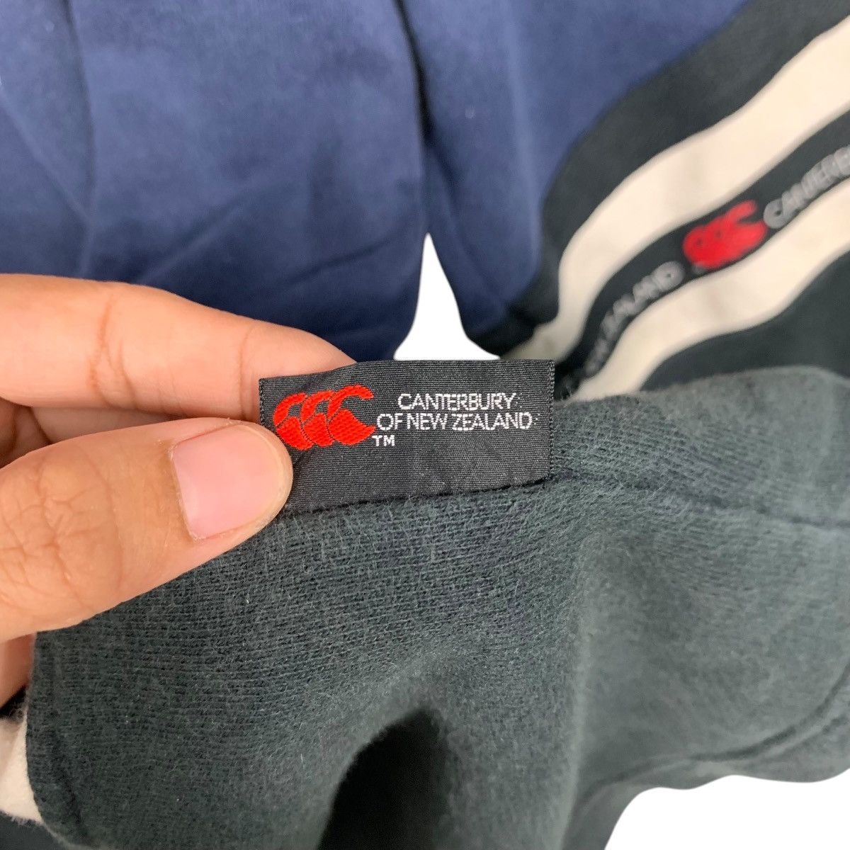 Canterbury of New Zealand CANTERBURY Embroidery Big Logo Colorblock Sweater #1742-C77 Size US L / EU 52-54 / 3 - 14 Thumbnail