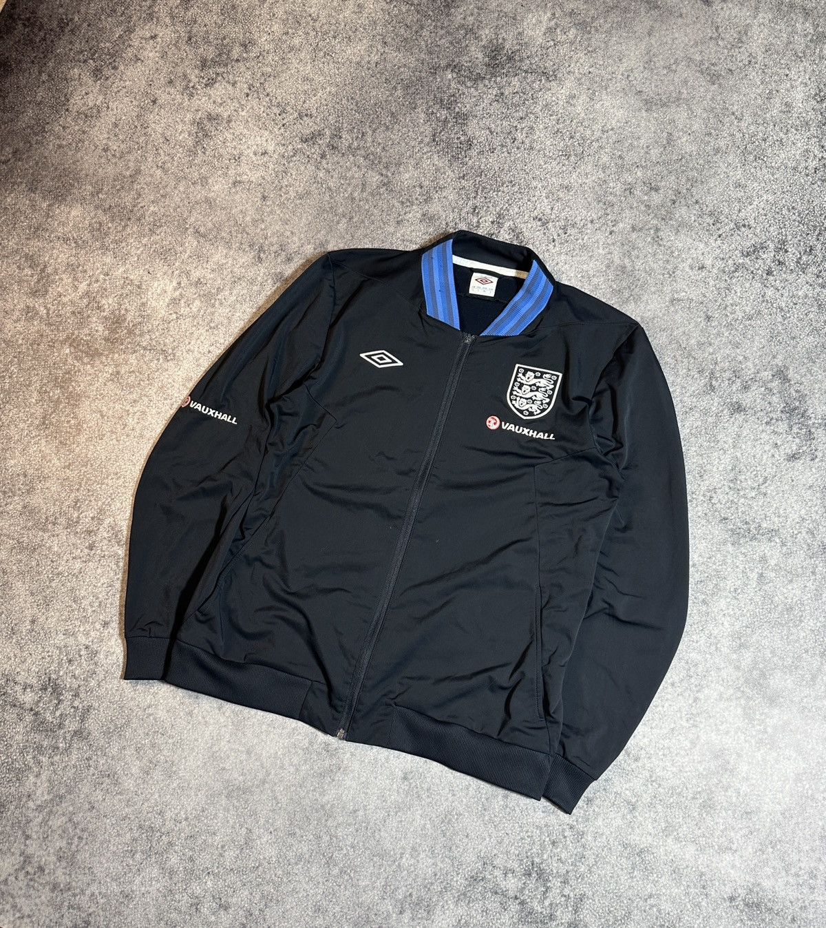 Umbro × Vintage Vintage Umbro England Soccer Jacket Blokecore Style Rare VTg Size US L / EU 52-54 / 3 - 1 Thumbnail
