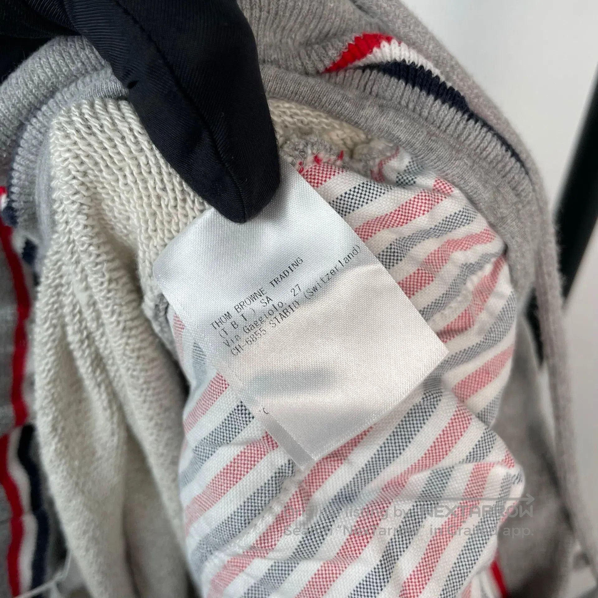 Thom Browne Thom Browne size XL Gray Four Stripe Long Pants| Size US 27 - 9 Thumbnail