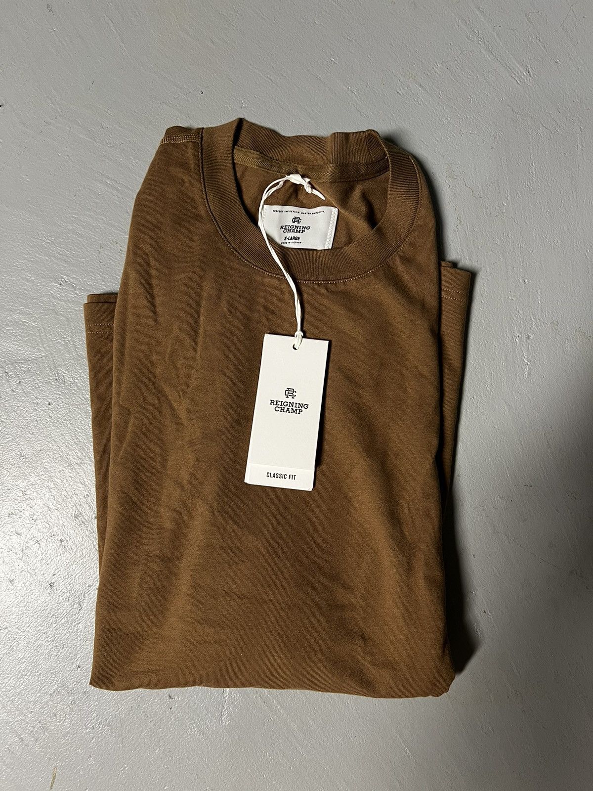 Reigning Champ Reigning Champ Clay Classic Fit Tee Heavyweight Size US XL / EU 56 / 4 - 2 Thumbnail