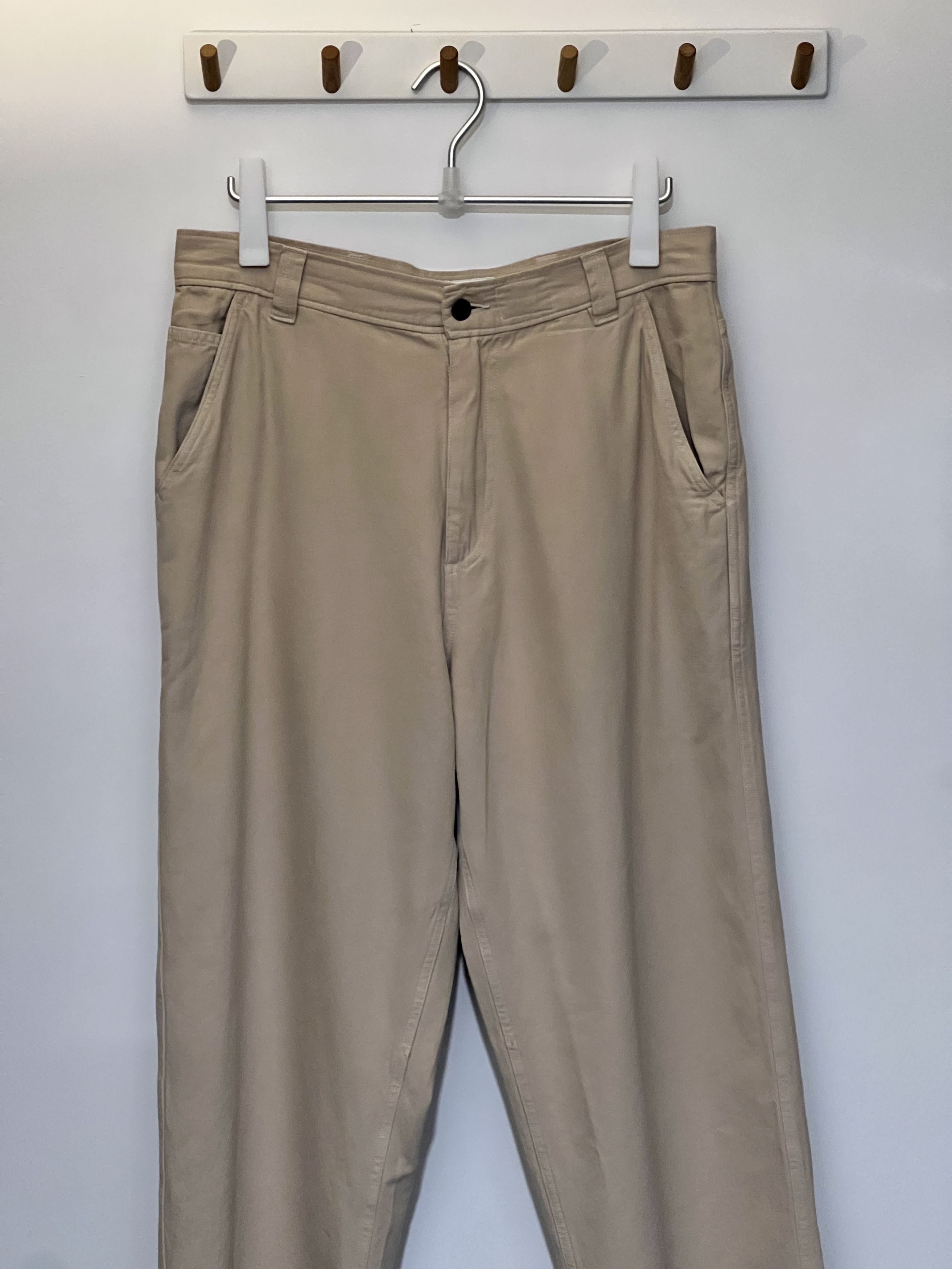 Adsum NWT Adsum SS24 Beige Summer Patch Pocket Pant (L) Size US 34 / EU 50 - 3 Thumbnail