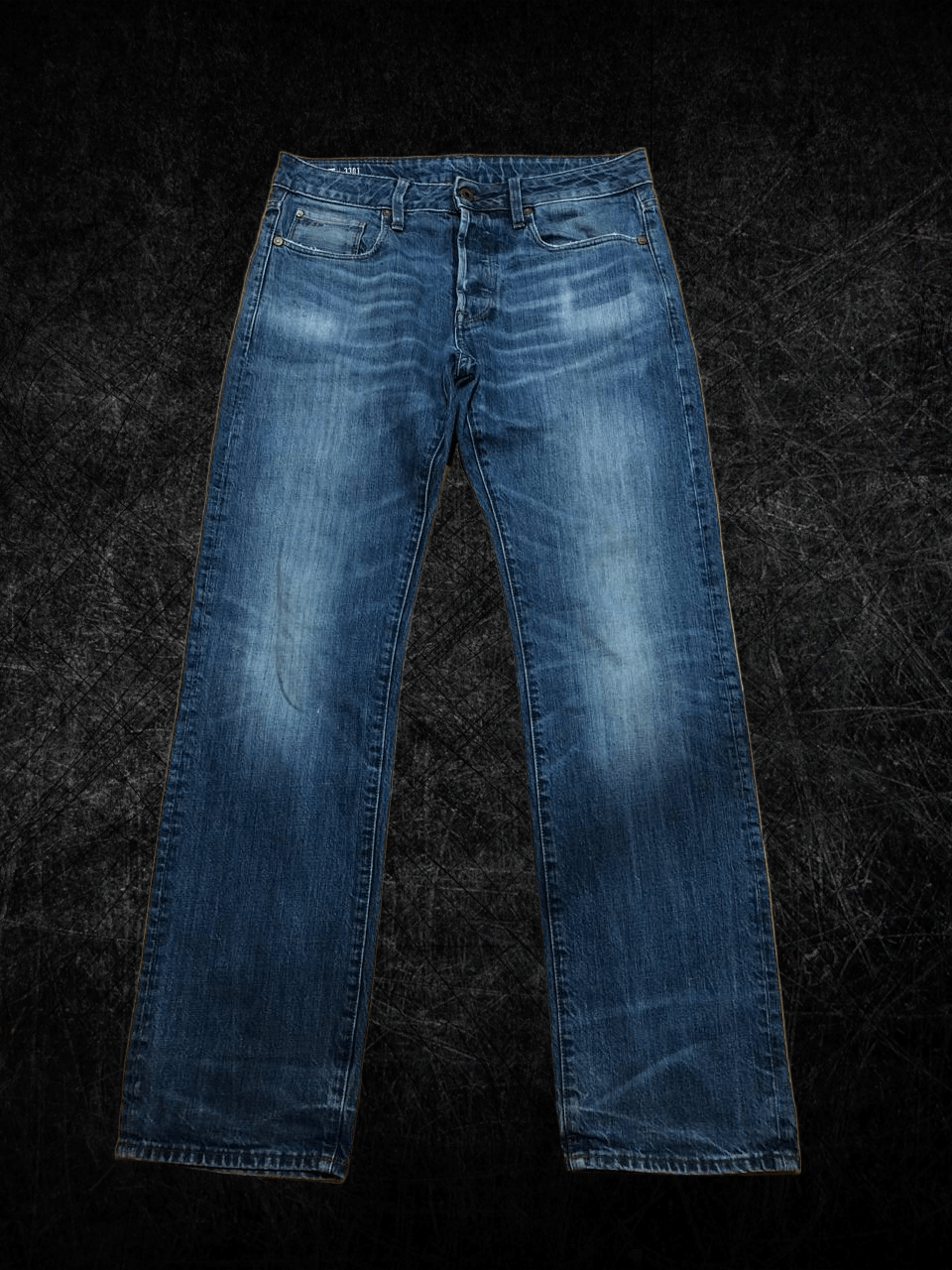 G-Star G-STAR Men 3301 Regular Straight Jeans Size US 30 / EU 46 - 1 Thumbnail