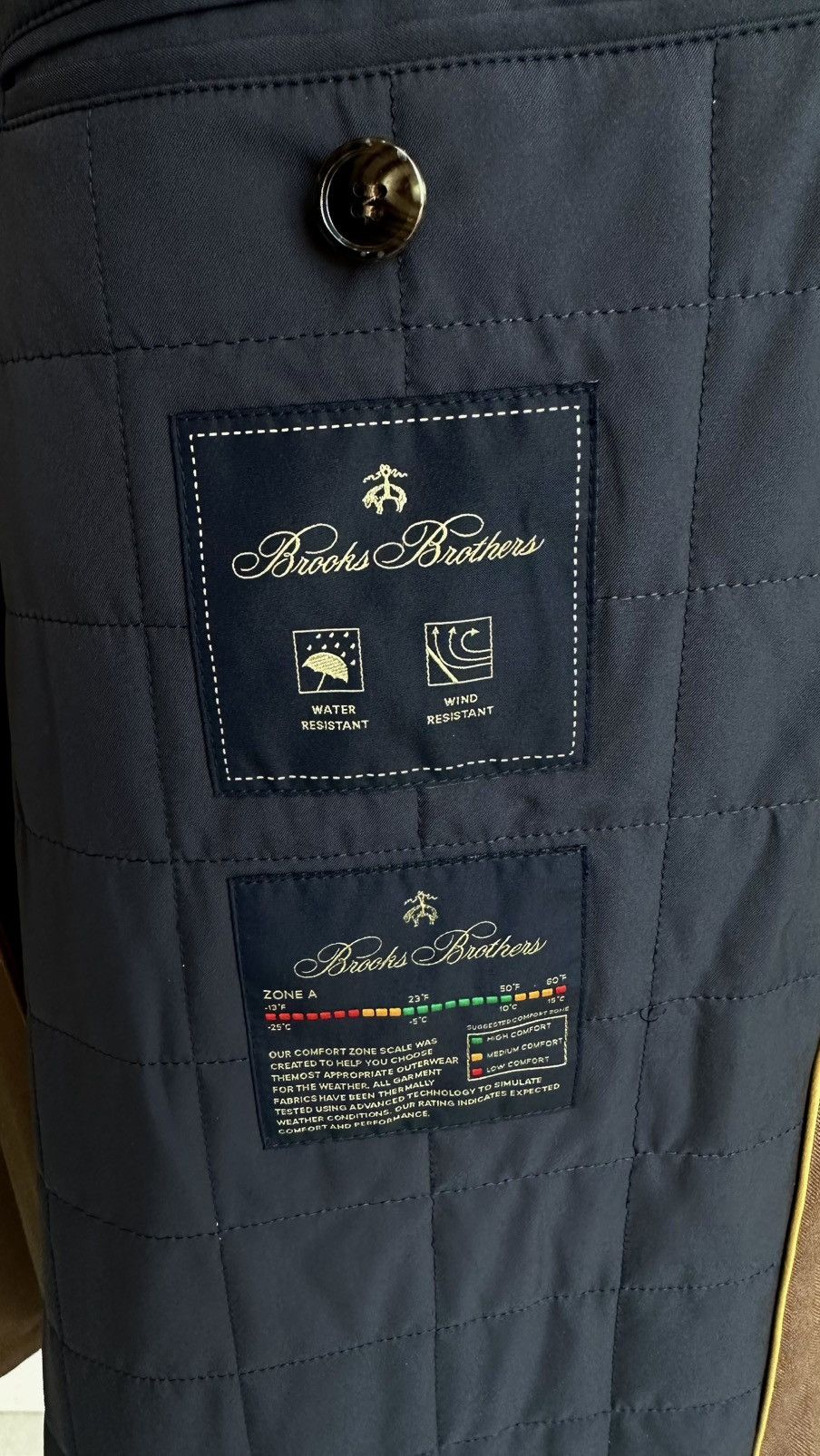 Brooks Brothers Mens coat Brooks Brothers Loro Piana Size US XXL / EU 58 / 5 - 10 Thumbnail