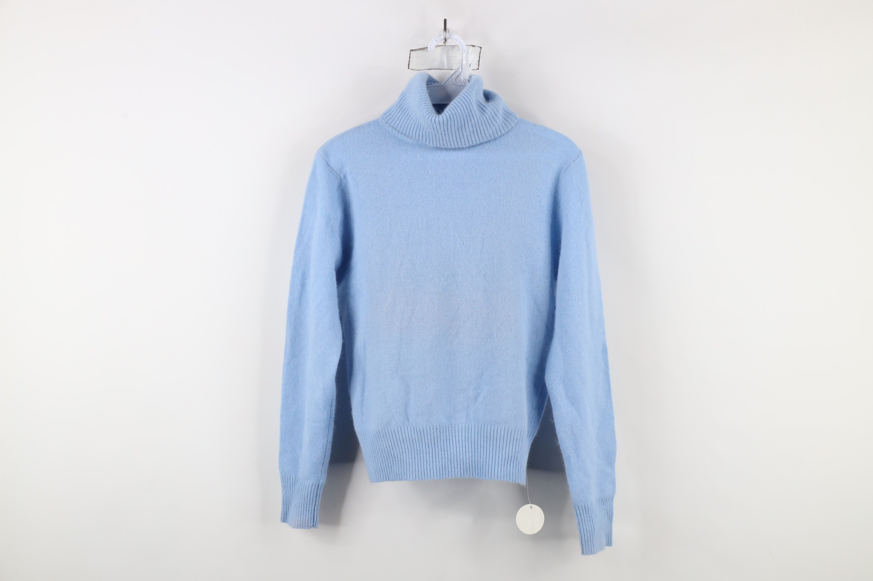 Deadstock Vintage 70s Streetwear Angora Turtleneck Sweater