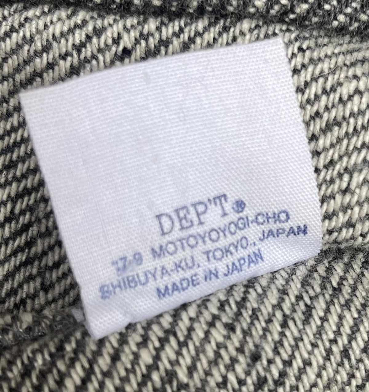 Vintage Rare DEP’T Japan Zip Jacket – Shibuya Tokyo Label Size US M / EU 48-50 / 2 - 5 Thumbnail