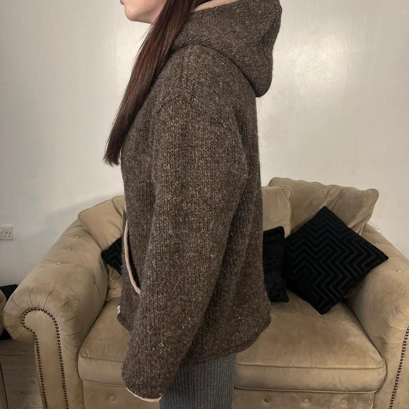 Designer Men's Brown and Tan Jumper Size US XL / EU 56 / 4 - 3 Thumbnail