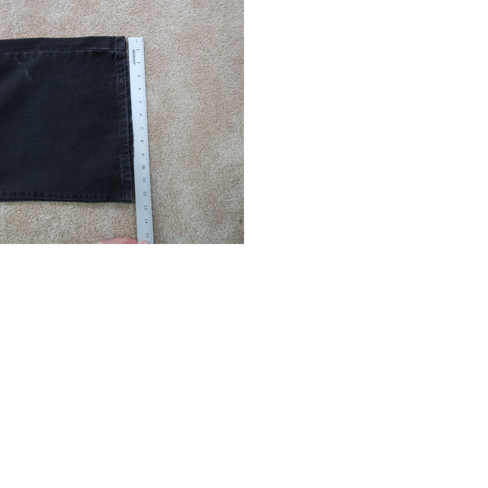 Levi's VINTAGE Levi's 94 baggy Jeans Women's 26x31 Black Denim High rise Straight 5-Pocket 90s Womens Size 26" / US 2 / IT 38 - 10 Thumbnail