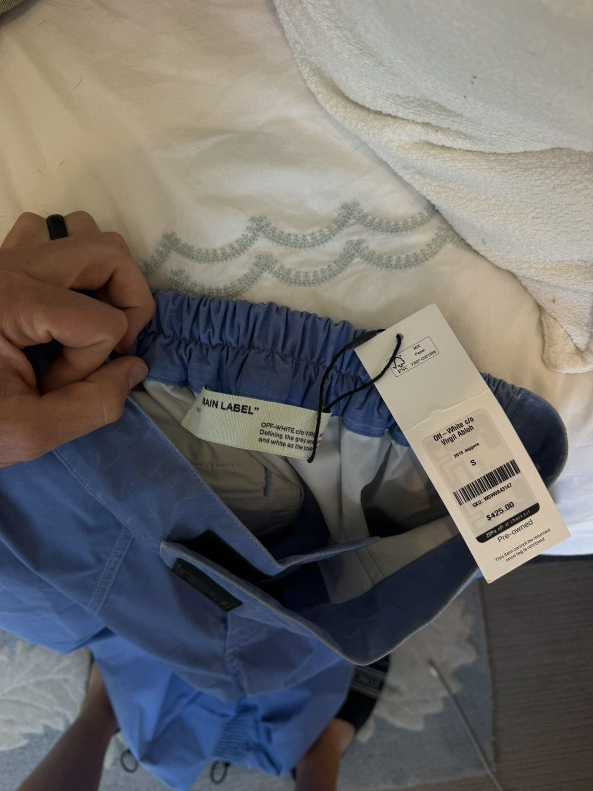 Off-White Off white parachute pants Size 27" / US 4 / IT 40 - 3 Thumbnail