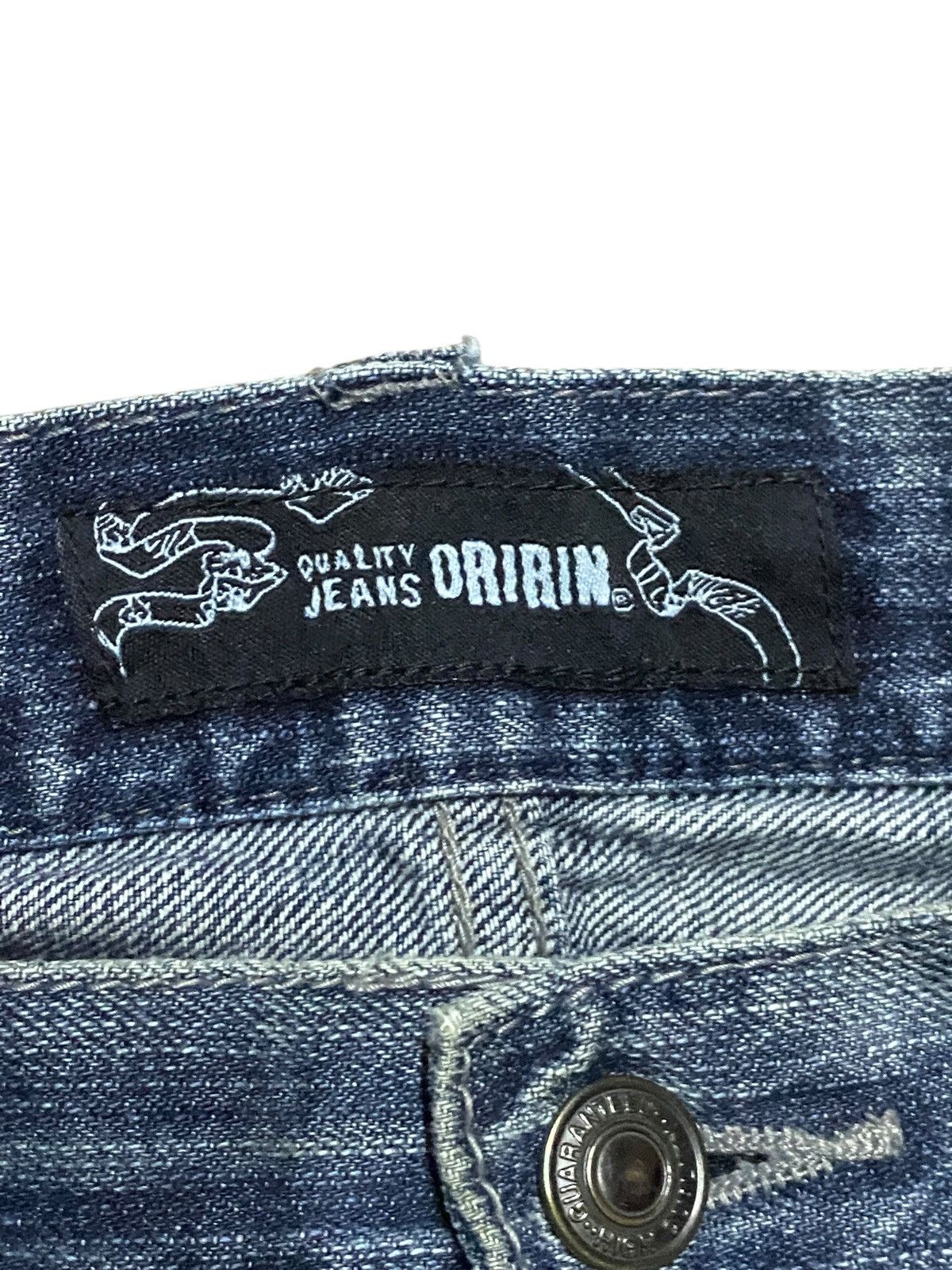 Japanese Brand Vintage Japanese Brand Oririn Faded Wash Distressed Jeans Size US 34 / EU 50 - 10 Thumbnail