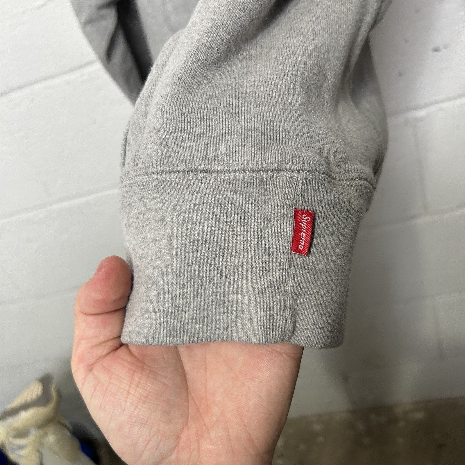 Supreme Supreme Disrupt Sweatshirt Hoodie “Grey Pink” SS15 Size US M / EU 48-50 / 2 - 14 Thumbnail