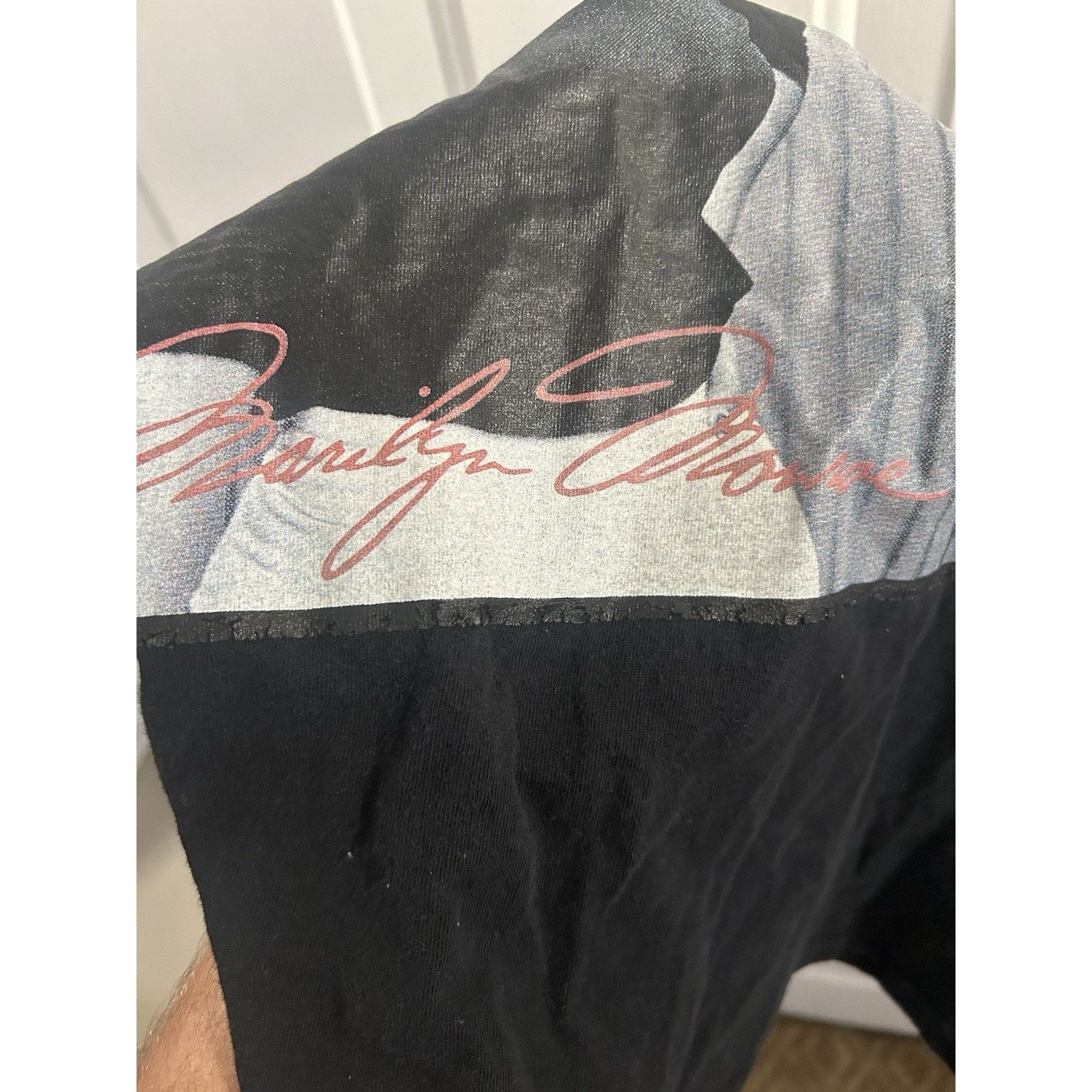 Vintage Vintage Marilyn Monroe Tshirt Yazbek Large Size US L / EU 52-54 / 3 - 13 Thumbnail
