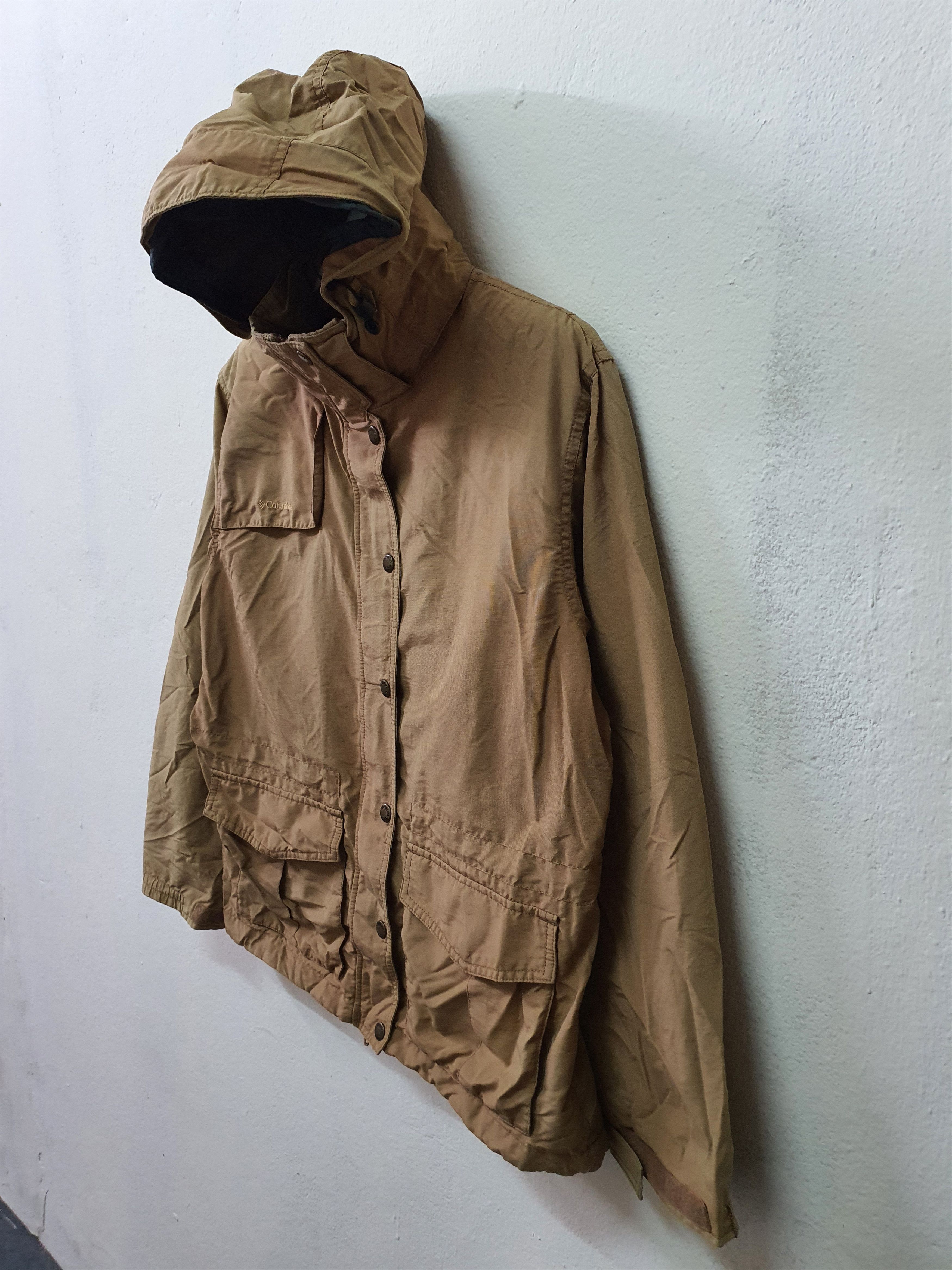 Columbia Vintage 00s Columbia Windbreaker Hoodie 🌟 Size US L / EU 52-54 / 3 - 7 Thumbnail