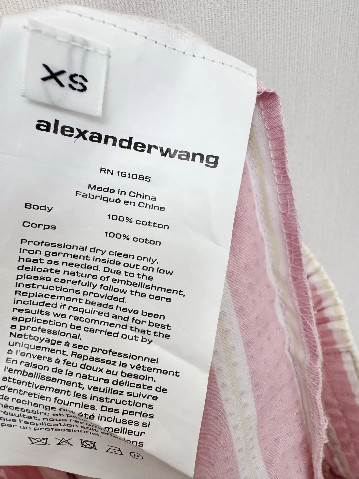 Alexander Wang Alexanderwang New Crystal Short XS Size 25" / US 0 / IT 36 - 4 Thumbnail