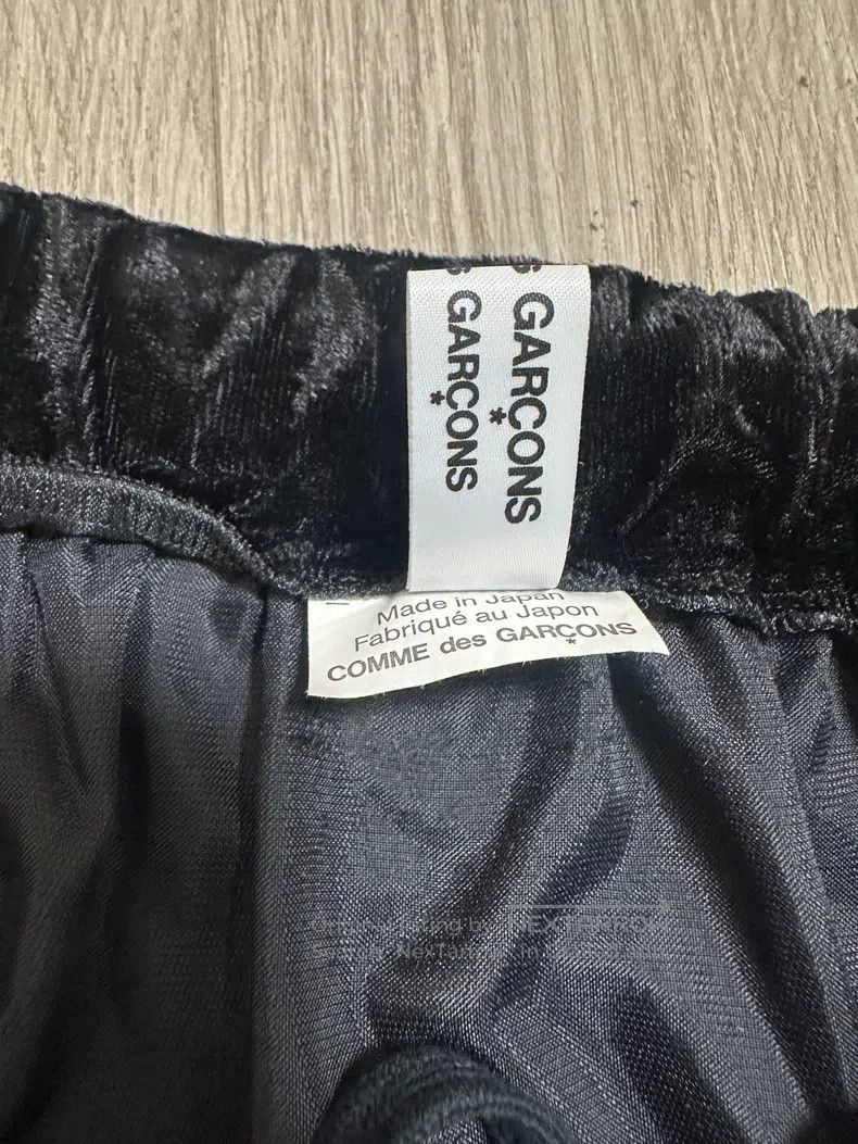 Comme des Garcons Comme Des Garcons size S Black Velvet Large Skirt Pleated Size 23" - 6 Thumbnail