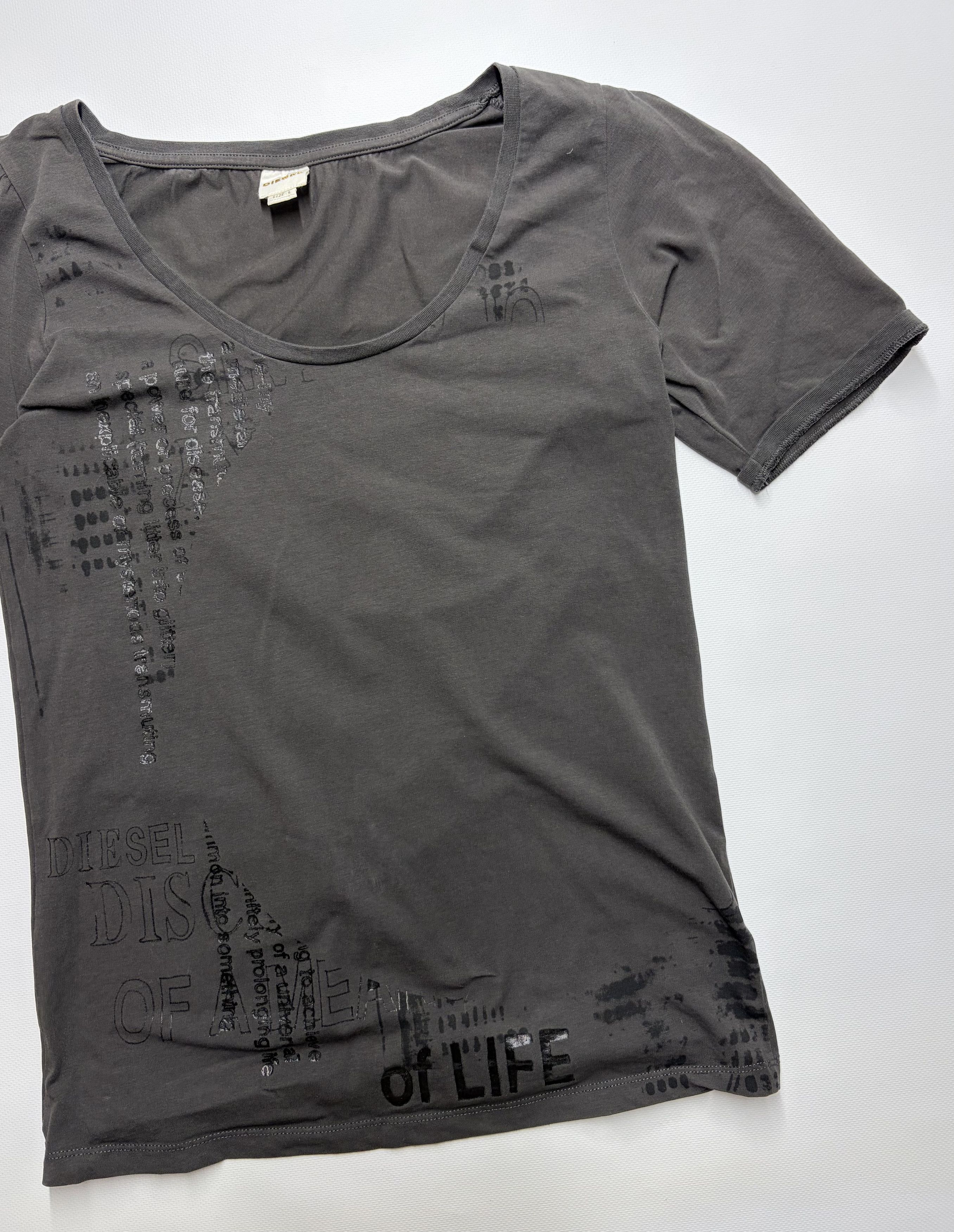 Diesel Diesel Women's Printed T-Shirt Size L / US 10 / IT 46 - 3 Thumbnail
