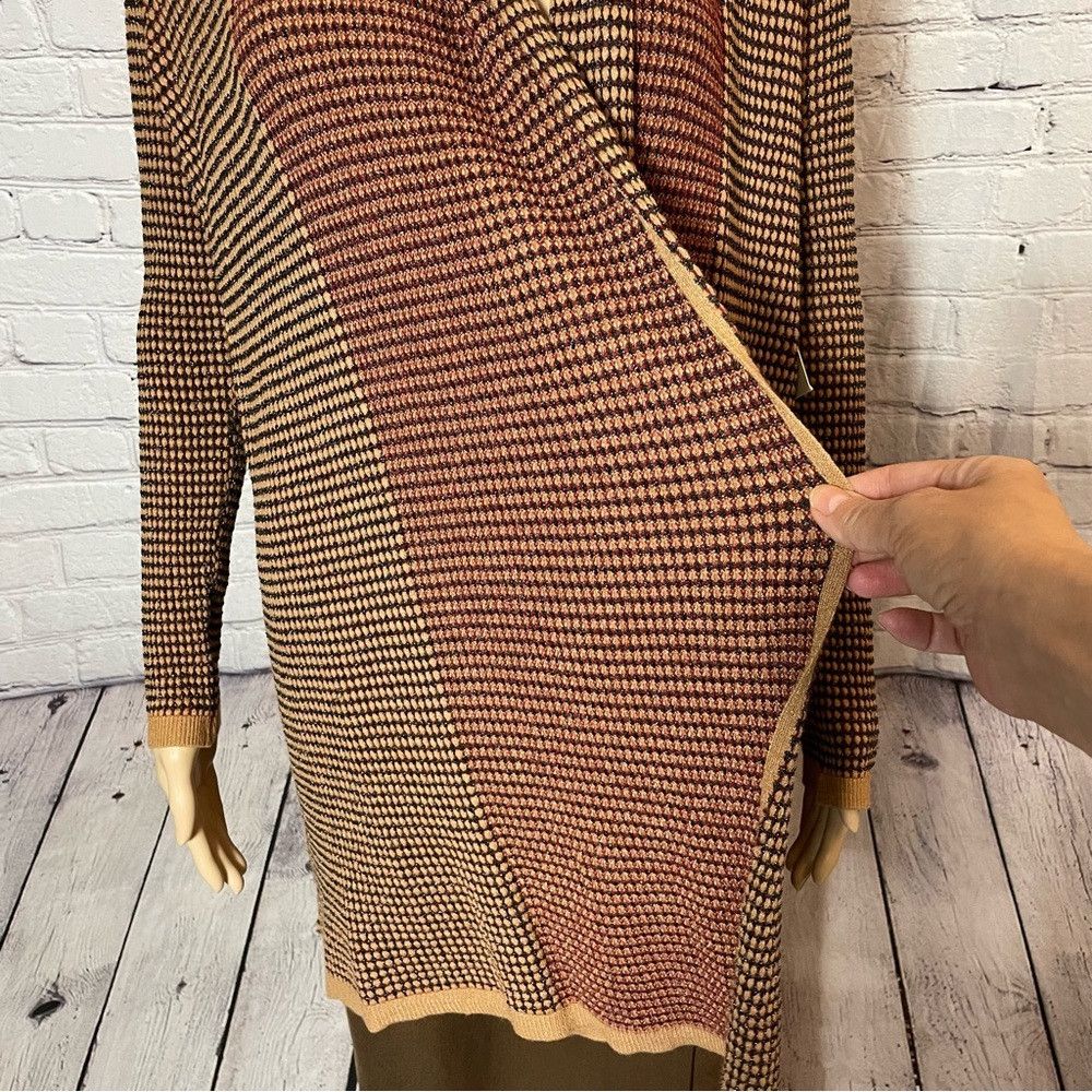 Other NWT New Love For Humanity Knit Open Front Cardigan Size L Size L / US 10 / IT 46 - 8 Thumbnail
