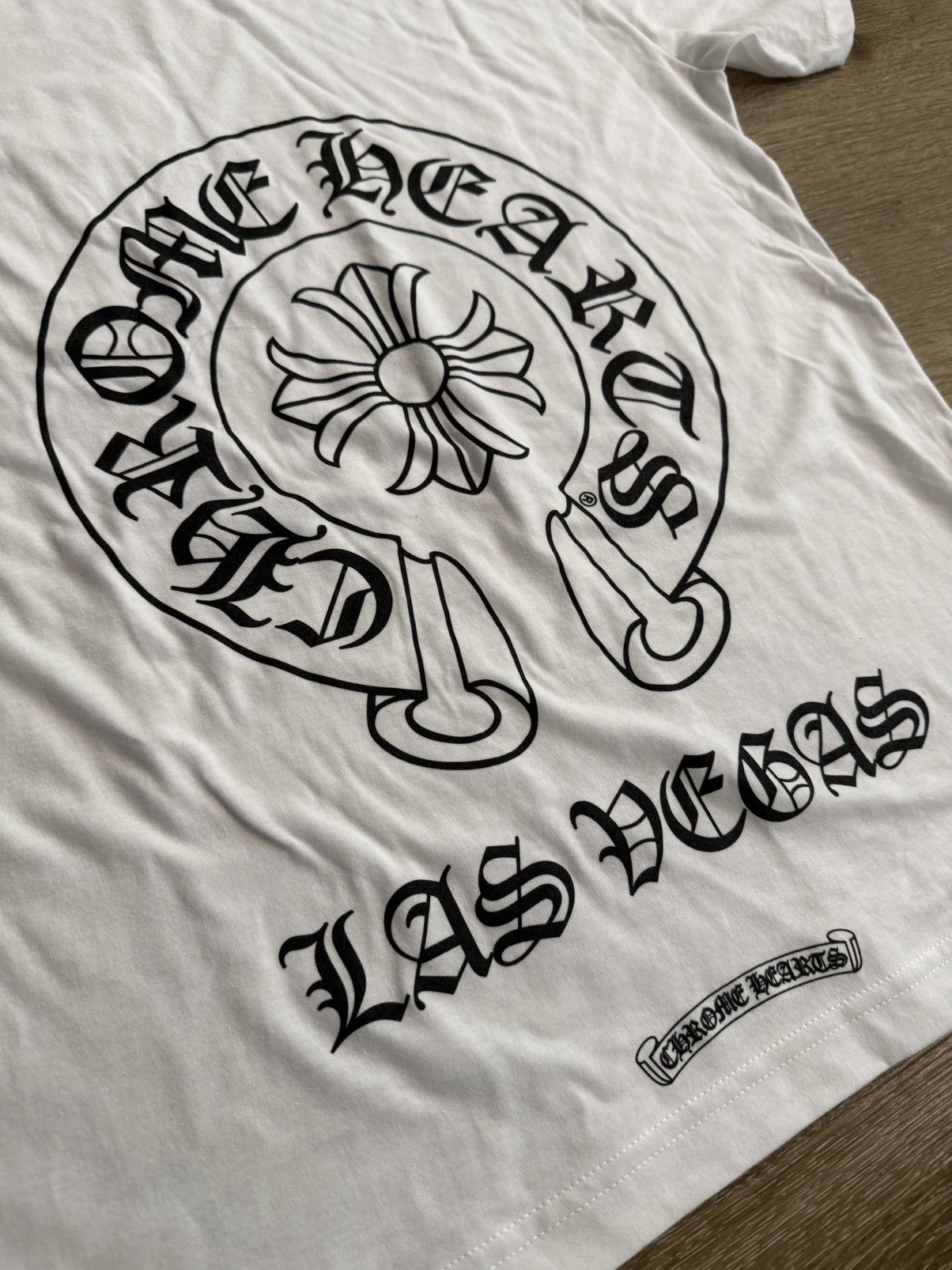 Chrome Hearts Chrome Hearts Las Vegas Exclusive Horseshoe Tee Size US M / EU 48-50 / 2 - 6 Thumbnail