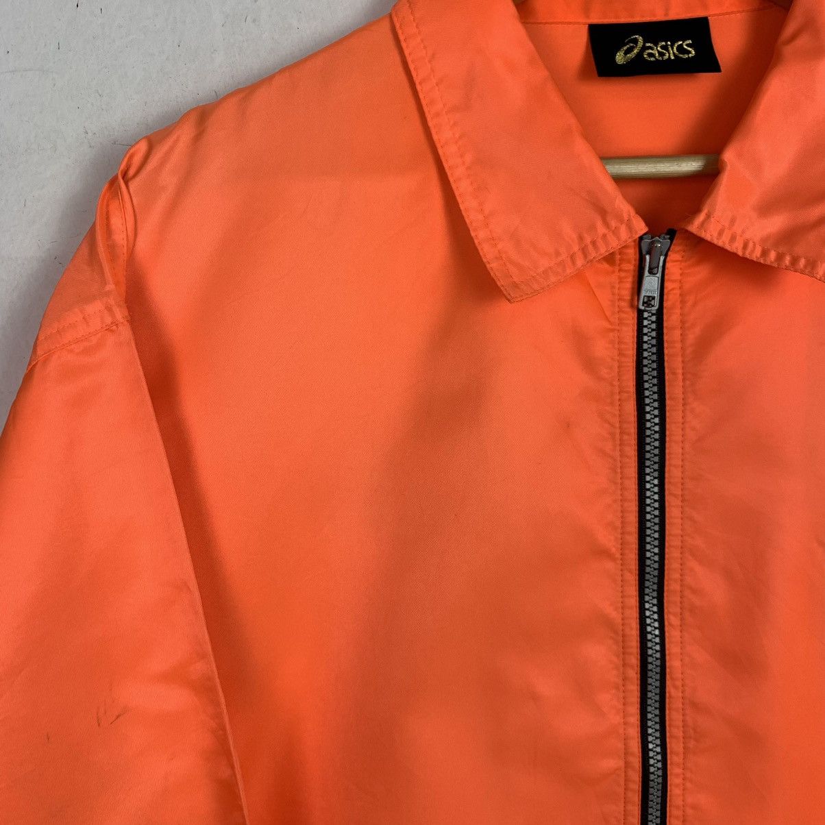 Asics × Vintage Vintage Asics staff Fullzipper Light Jacket Size US XXL / EU 58 / 5 - 5 Thumbnail