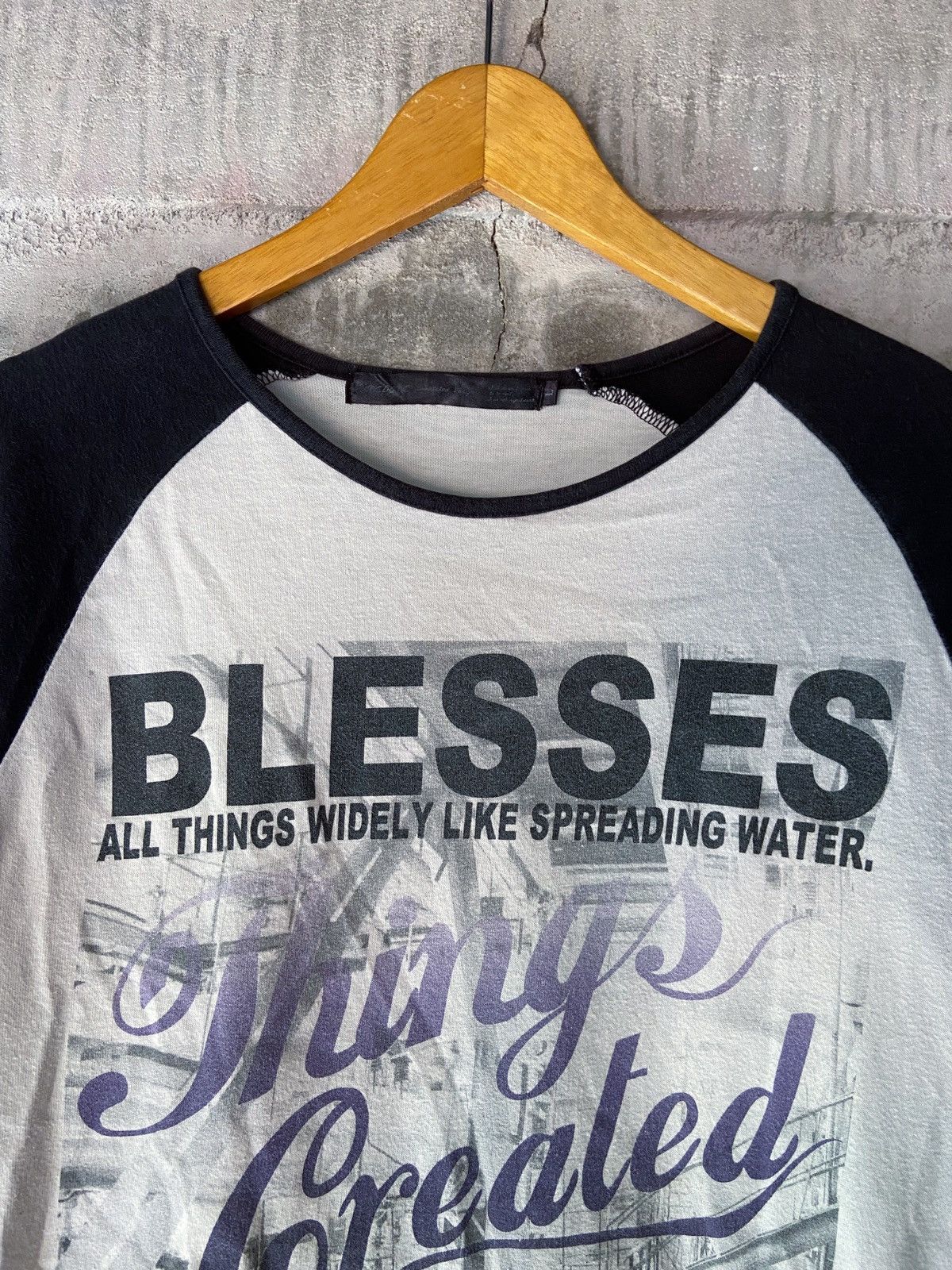 Beauty Beast × Hysteric Glamour × Japanese Brand 🌸BLESSES THINGS CREATED ALL THINGS ARE GREATED TEE Size US M / EU 48-50 / 2 - 4 Thumbnail
