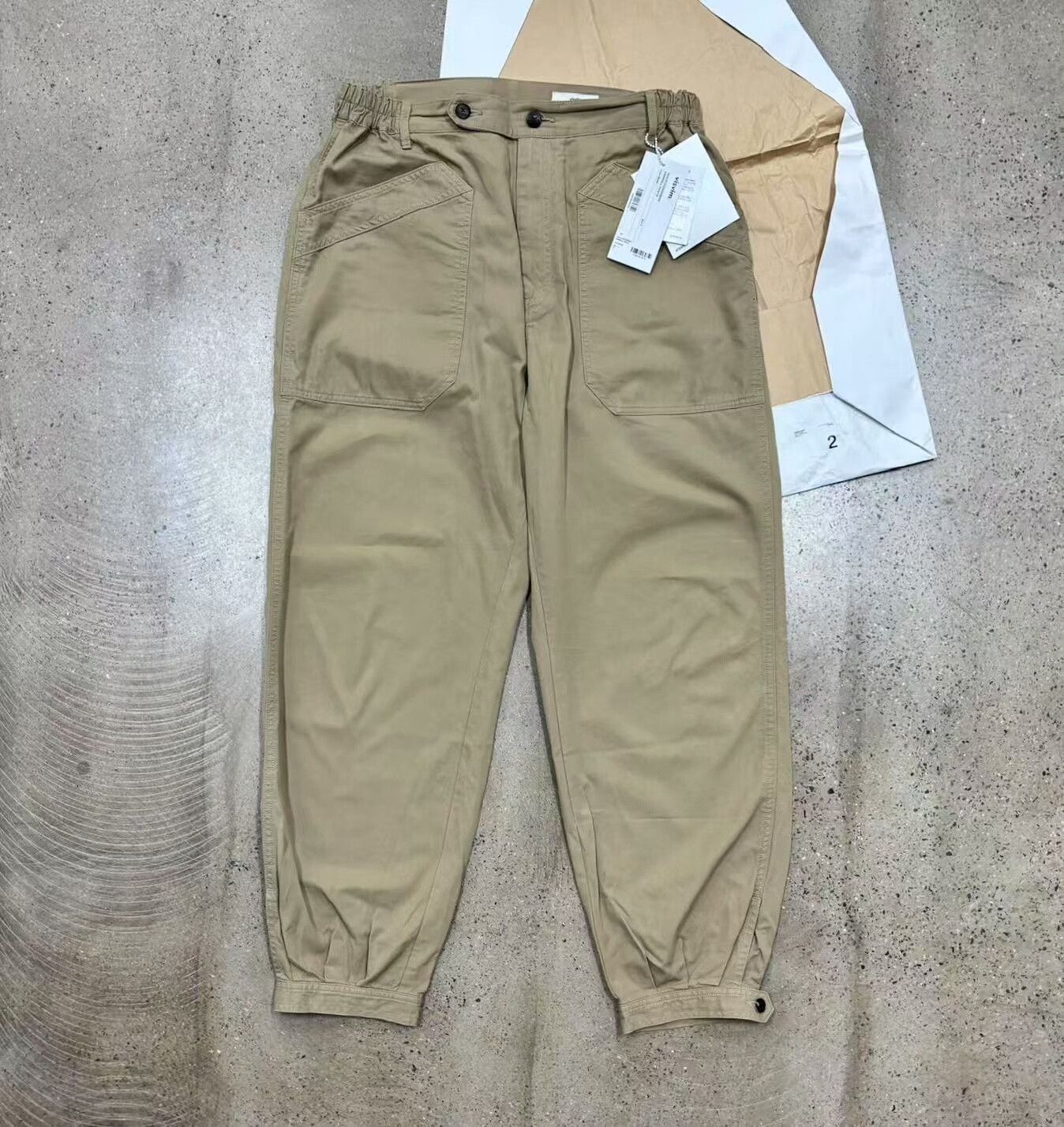 Visvim Visvim 23AW Carroll Beige Cargo Pants Size US 26 / EU 42 - 1 Thumbnail