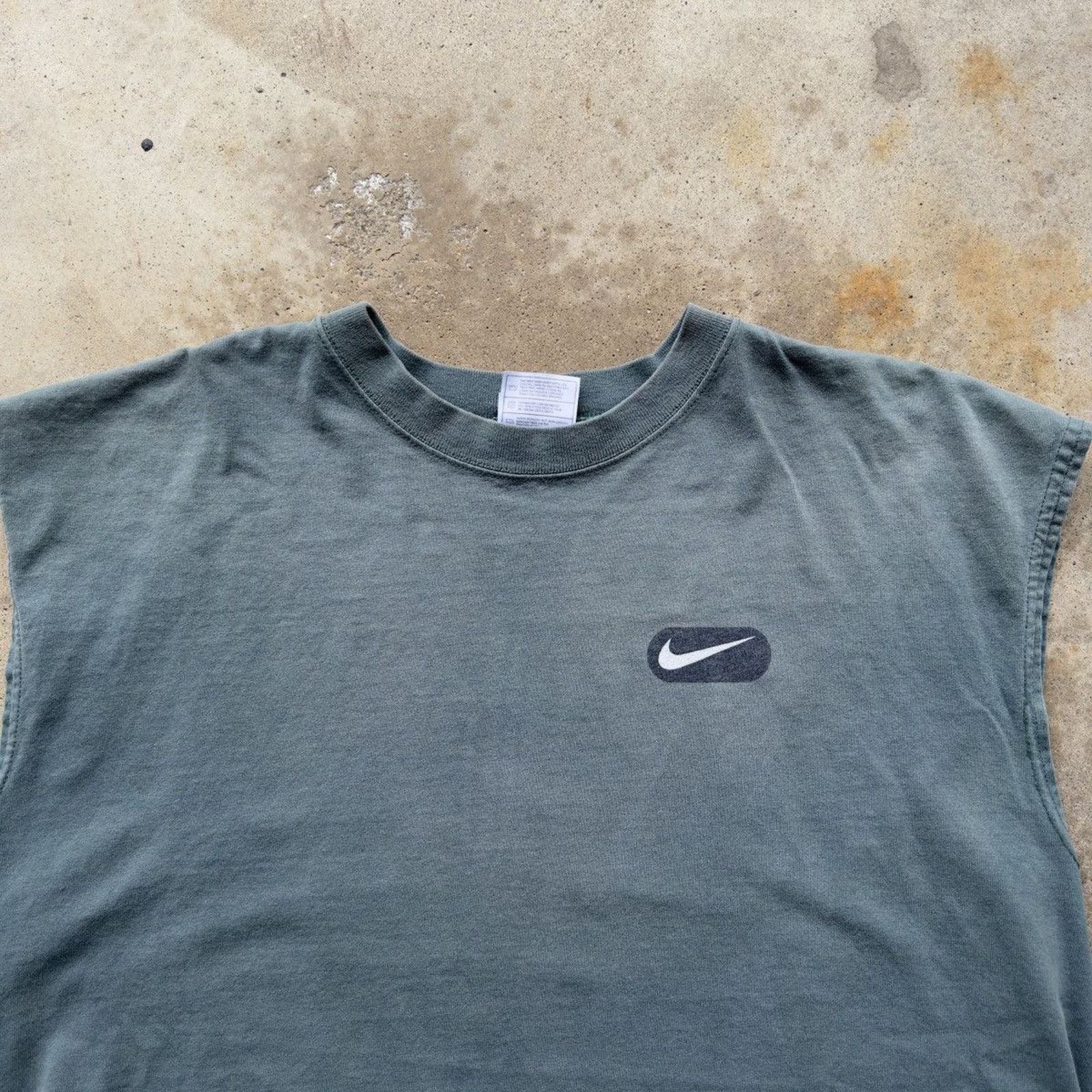 Nike Faded Nike Basketball Cut Off Tank Size US XL / EU 56 / 4 - 3 Thumbnail