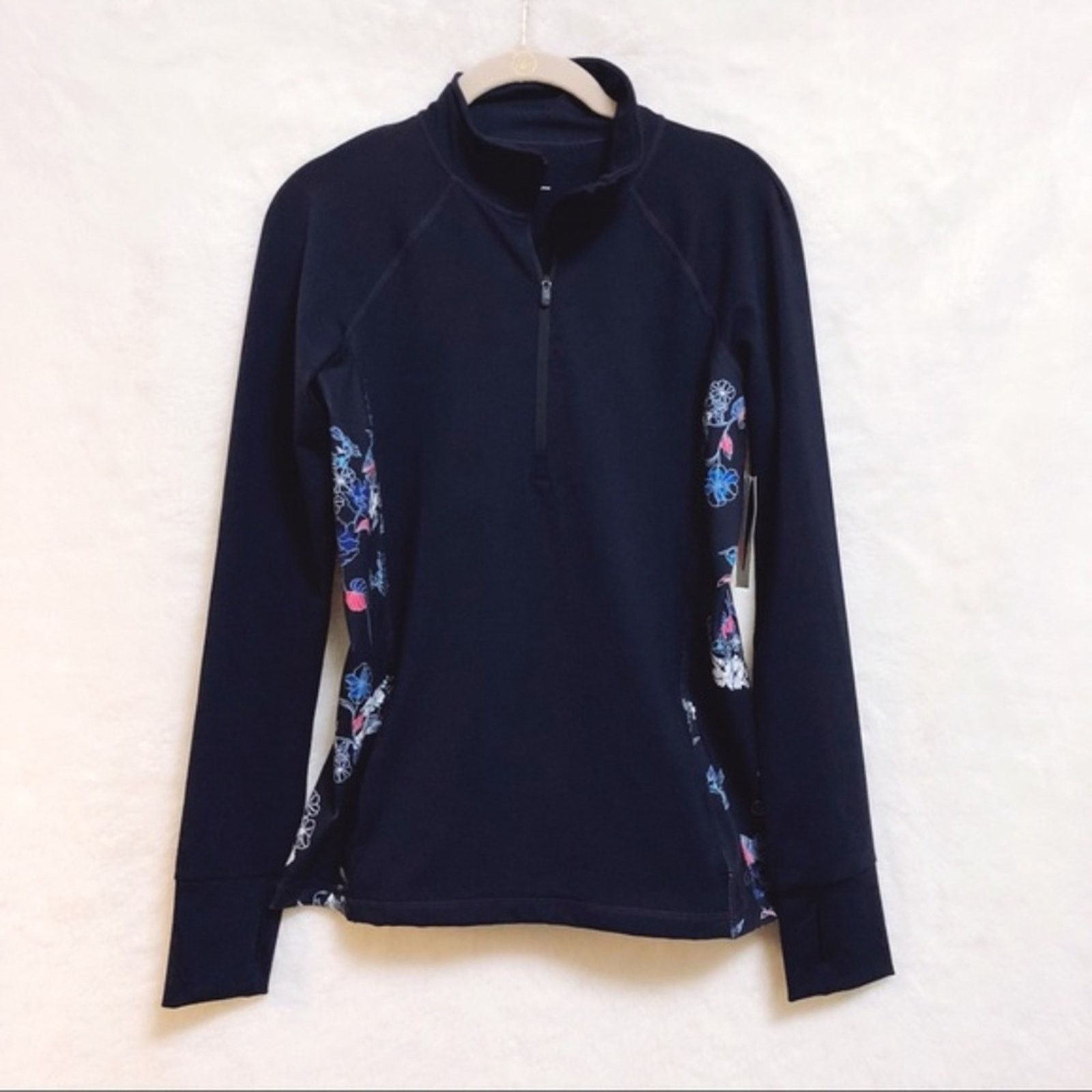 Gap Gap Fit Flower Pattern Colorblock Print Jacket Size S / US 4 / IT 40 - 1 Thumbnail