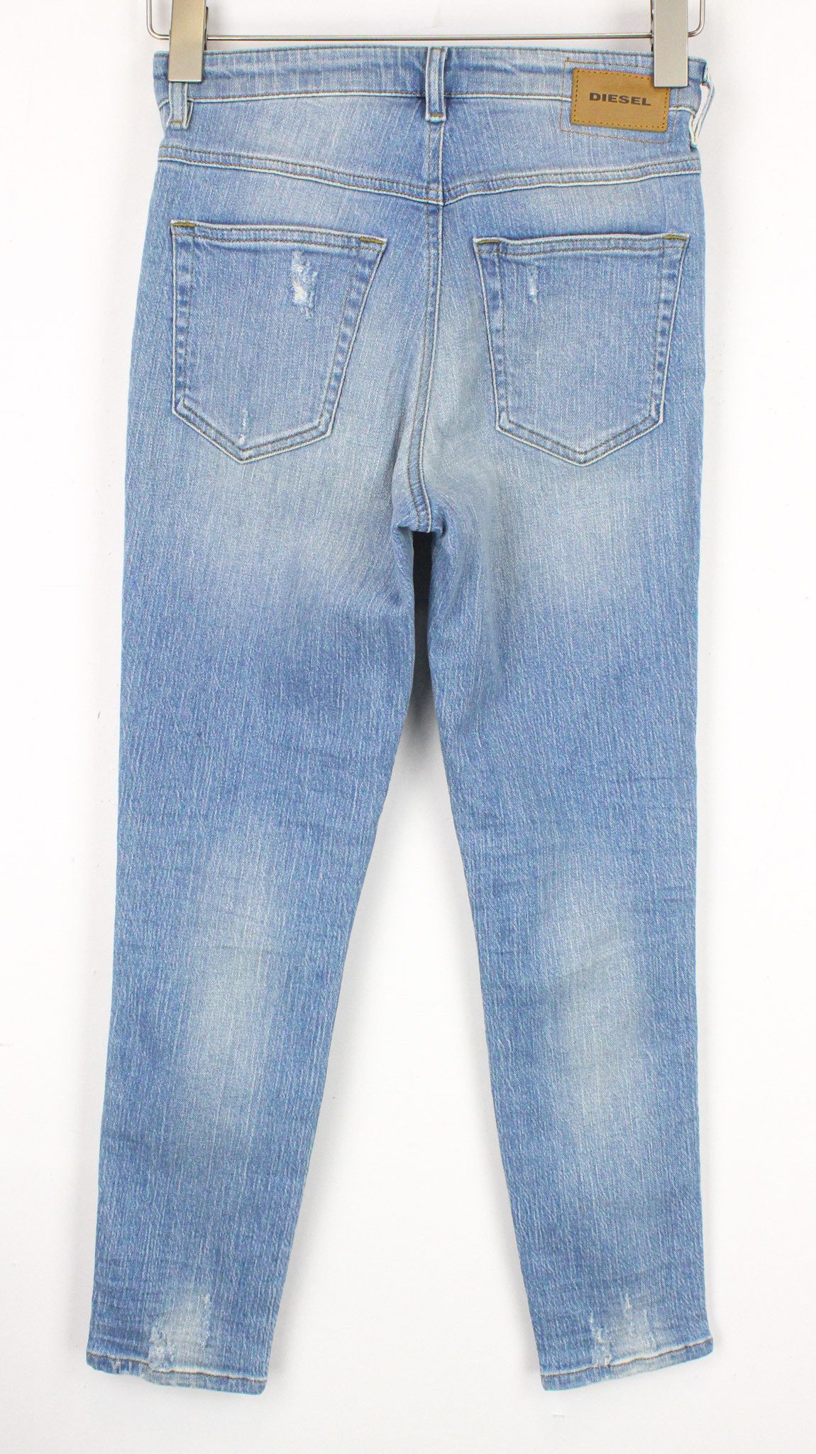 Diesel BABHILA-HIGH 081AF W24/L30 Blue Stretch Jeans 69765 Size 24" / US 00 / IT 34 - 2 Thumbnail