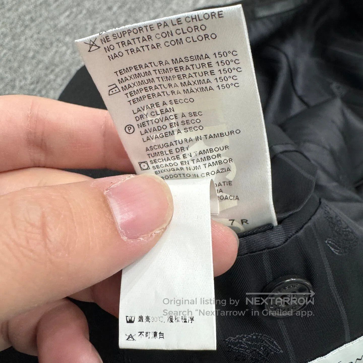 Versace #REF! Size 48R - 5 Thumbnail