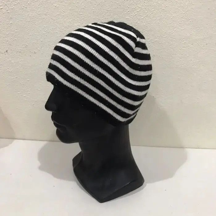 Japanese Brand × Kapital × Vintage Vintage Stripe Jail Beanie Hat Size ONE SIZE - 2 Thumbnail