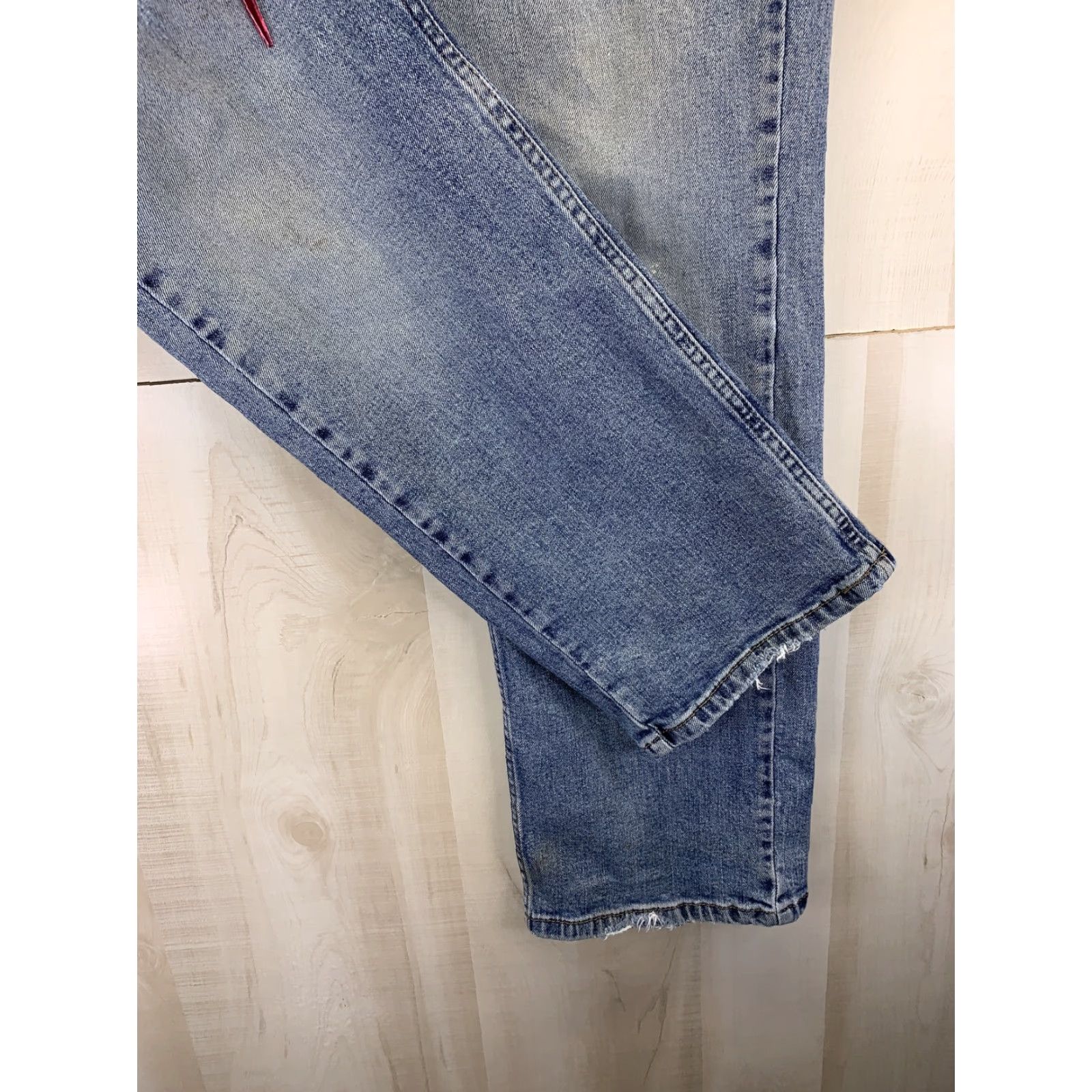 Levi's VINTAGE Levi's Steauss Signature Relaxed Fit Mens Distressed Jeans 36x30-5858 Sz 36 Blue Denim Jeans Regular Mens Distressed Logo 5858 Size US 36 / EU 52 - 6 Thumbnail