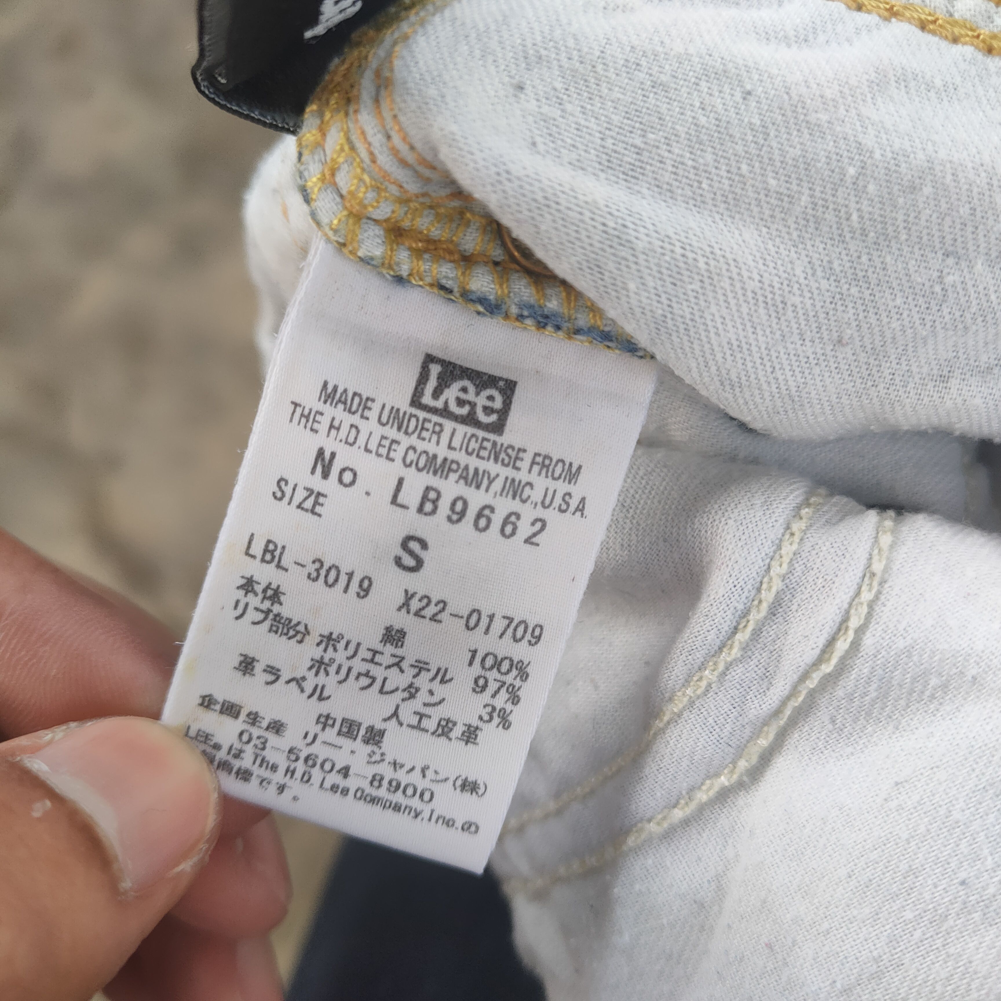 Issey Miyake × Lee × mercibeaucoup VTG MERCIBEAUCOUP x LEE BY ISSEY MIYAKE JEAN DENIM PANTS Size US 30 / EU 46 - 8 Thumbnail