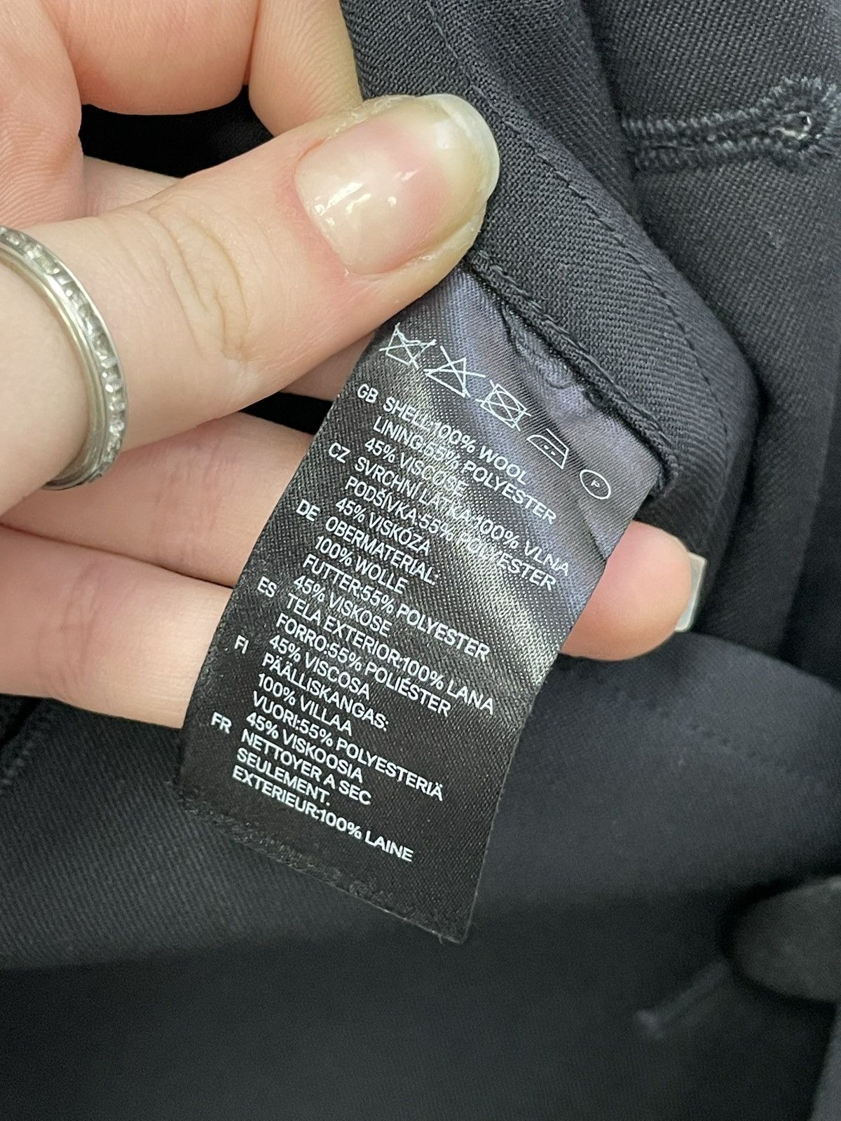 H&M H&M x Comme des Garçons japan coat jacket double breasted Size S / US 4 / IT 40 - 11 Thumbnail