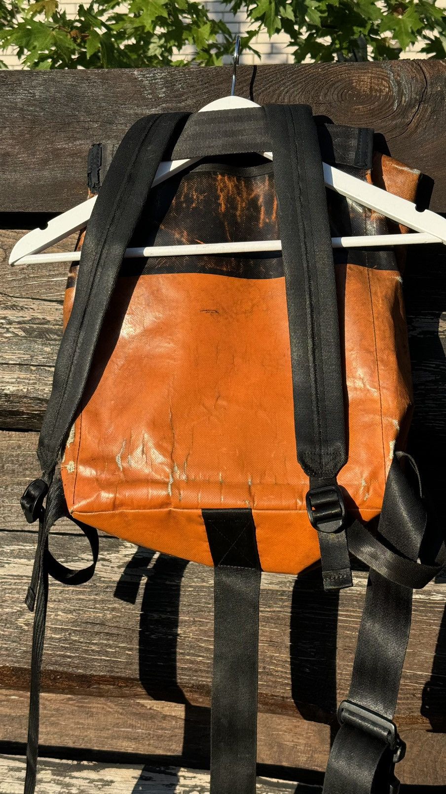 Freitag Freitag big backpack bag orange / black Size ONE SIZE - 8 Thumbnail