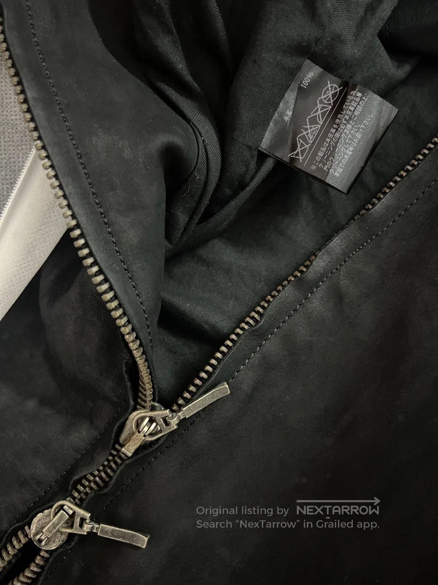 Obscur Black Leather Jacket by Obscur. Size US S / EU 44-46 / 1 - 8 Thumbnail