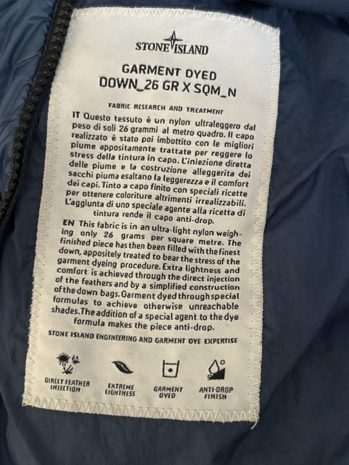 Stone Island Stone island puffer jacket Size US L / EU 52-54 / 3 - 6 Thumbnail