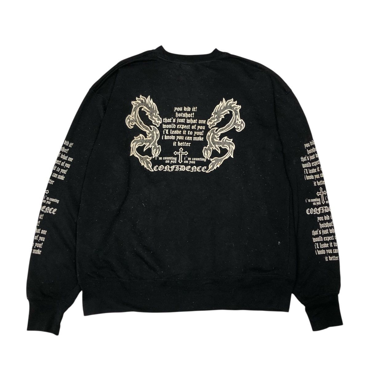Hysteric Glamour 📌Third Wave Unlimited Sweatshirt Punk Design Size US M / EU 48-50 / 2 - 2 Thumbnail
