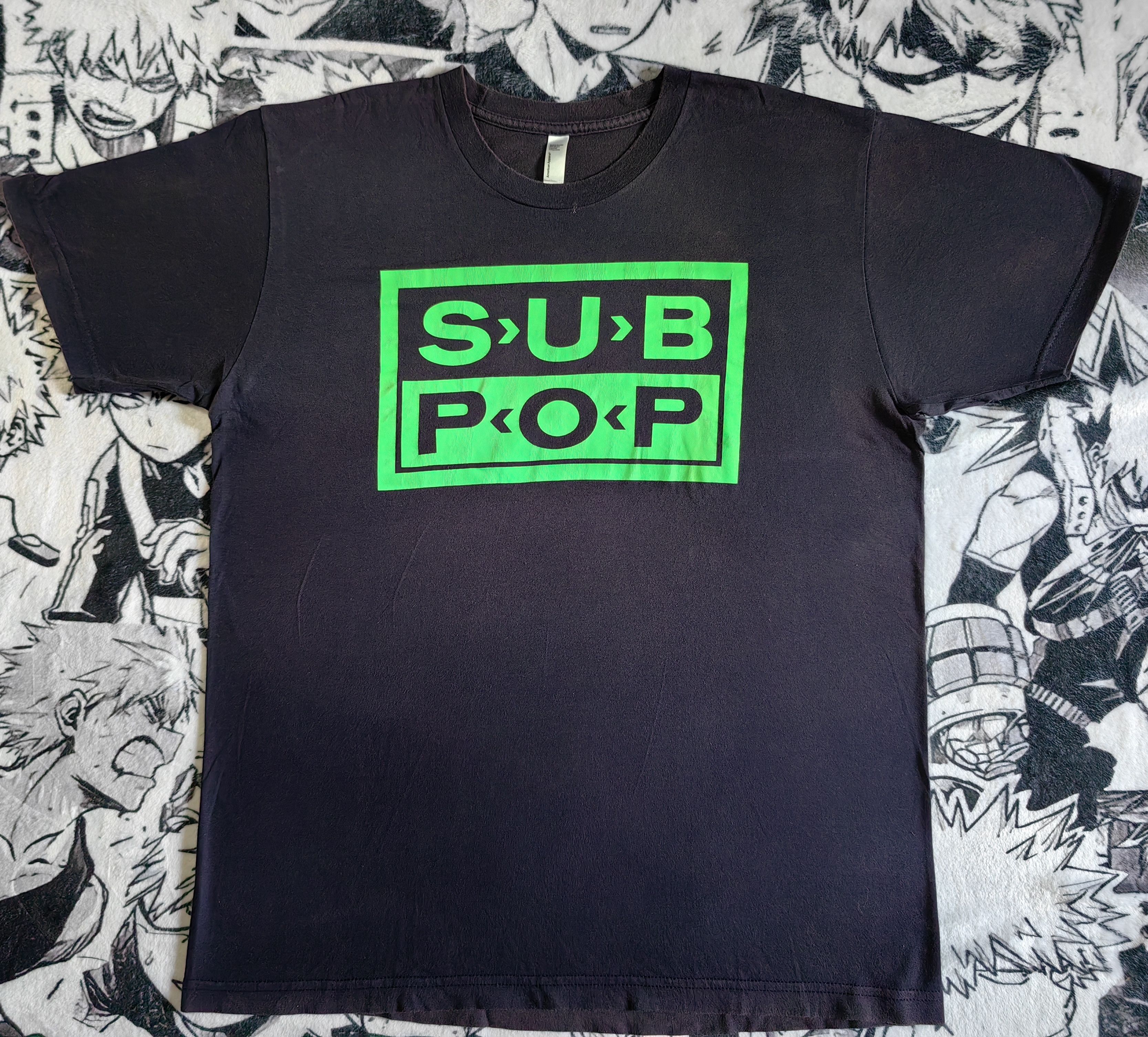 American Apparel Sub Pop Shirt Size US L / EU 52-54 / 3 - 5 Thumbnail