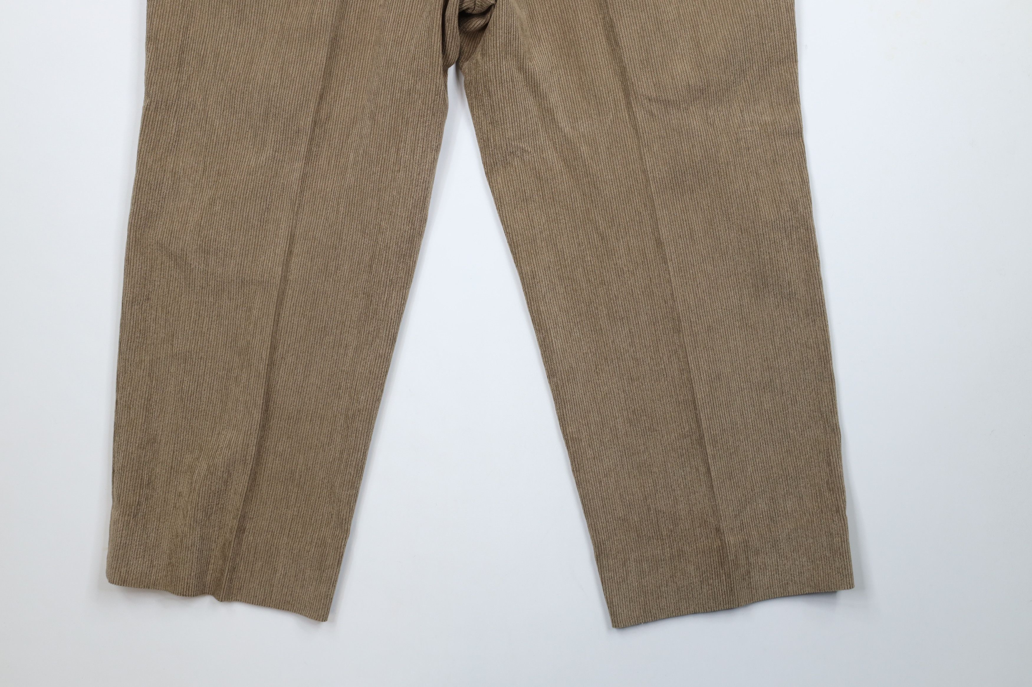 St. Croix × Vintage Vintage 90s St Croix Wide Leg Wool Blend Corduroy Pants Size US 38 / EU 54 - 11 Thumbnail
