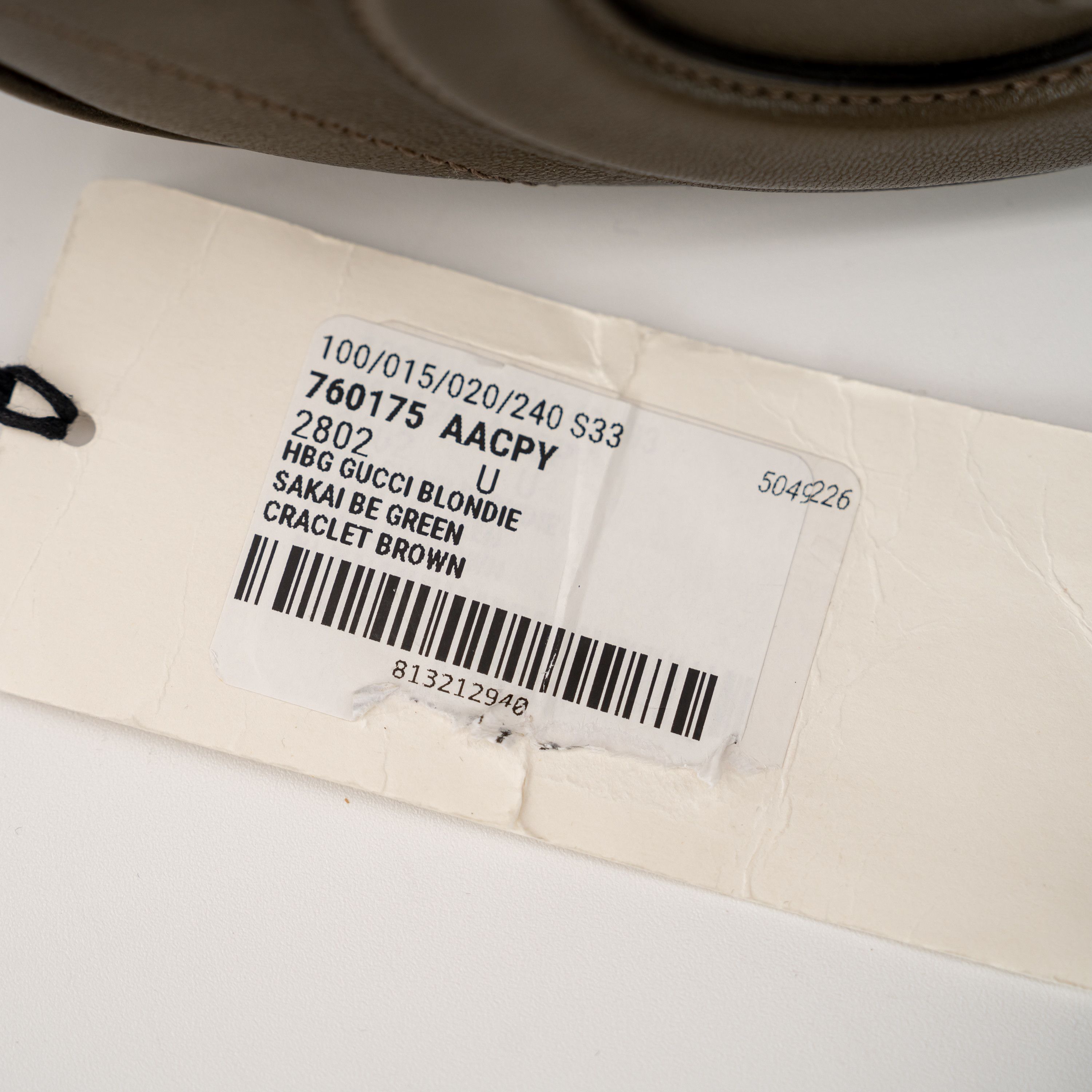 Gucci Gucci Blondie Mini Shoulder Bag Grey Brown Leather GG logo Size ONE SIZE - 7 Thumbnail