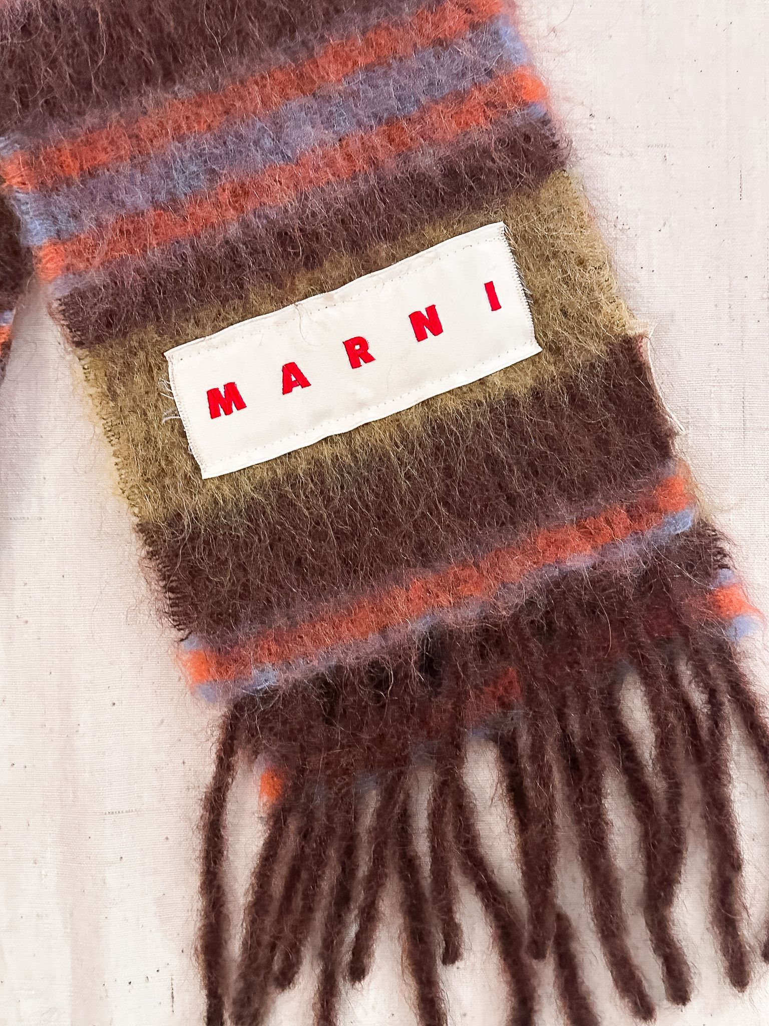 Marni Marni Multicolor Mohair Scarf Size ONE SIZE - 5 Thumbnail