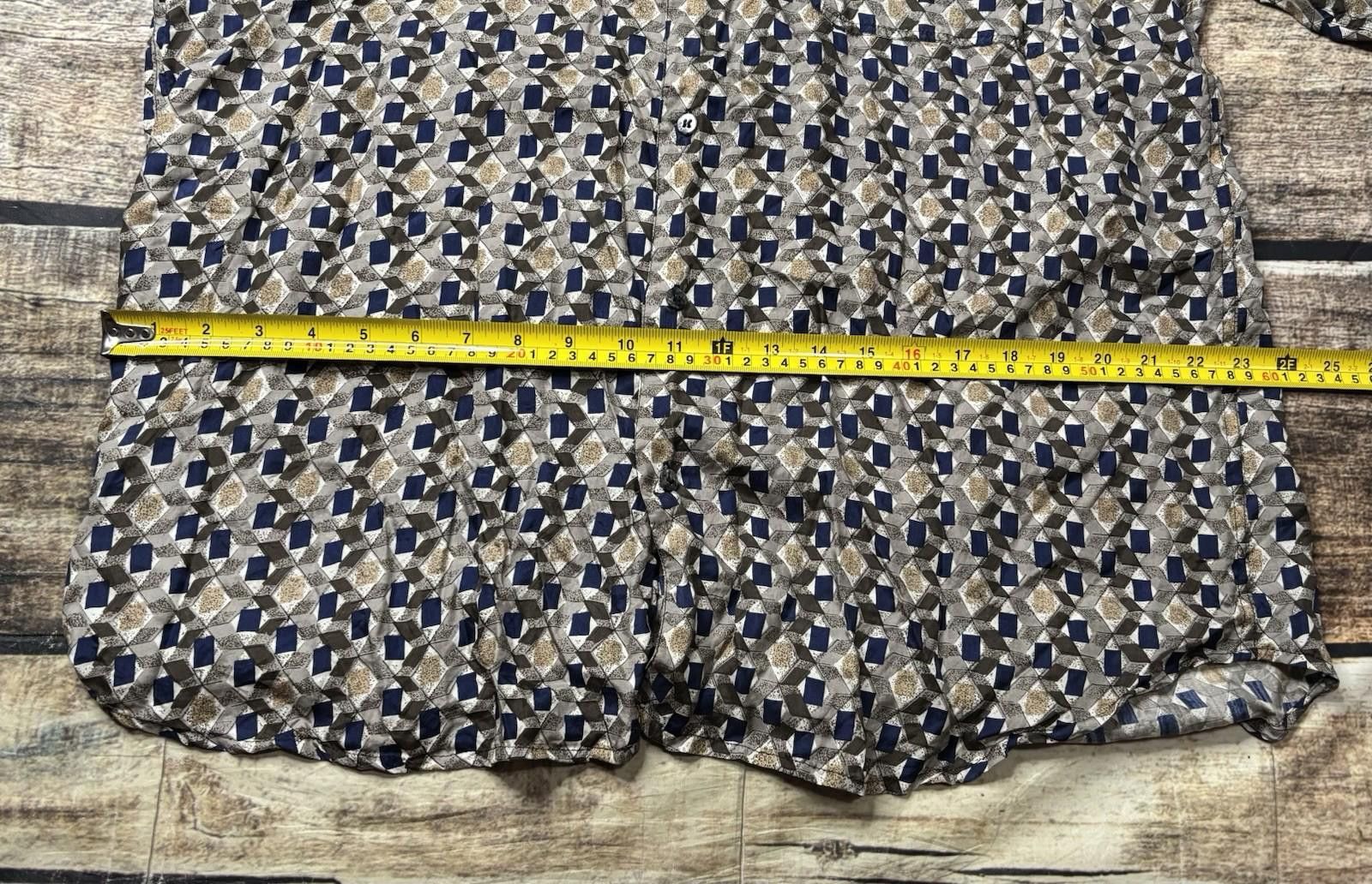 Other VTG Montage Pour Homme Silk Shirt Mens XL Long Sleeve Size US XL / EU 56 / 4 - 10 Thumbnail