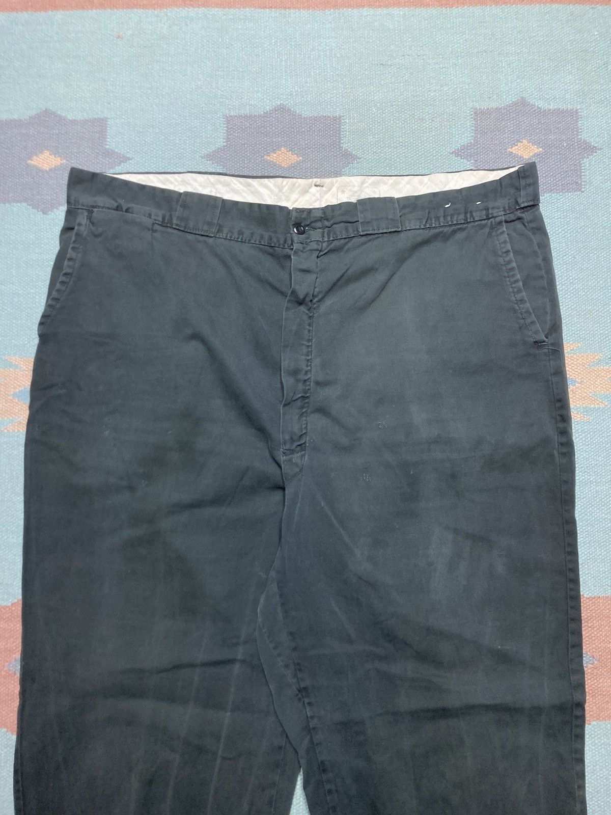 Vintage 1950s chino work pants sail cloth cotton twill work 43x30 Size US 42 / EU 58 - 6 Thumbnail